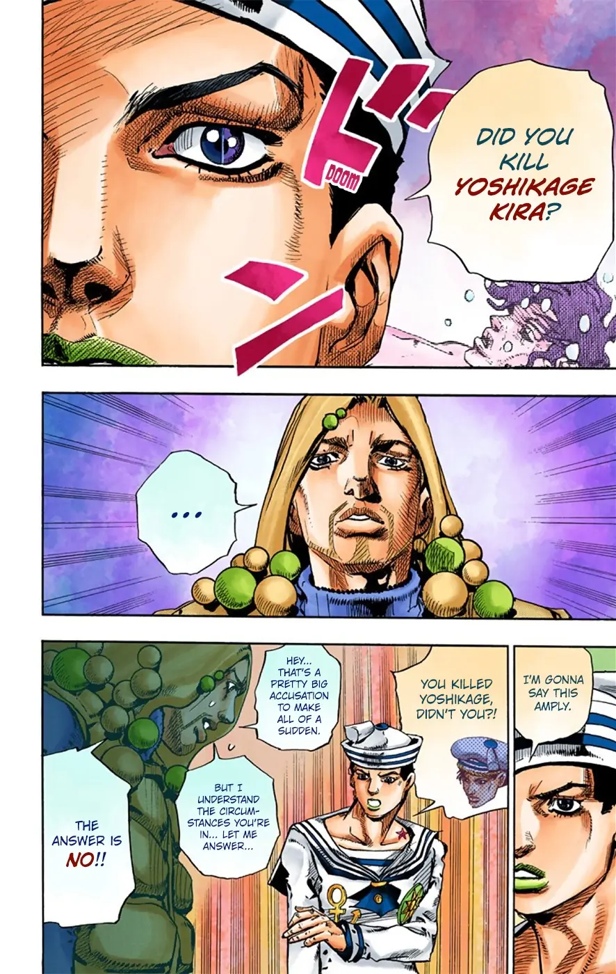 JoJo's Bizarre Adventure, Part 8: JoJolion Colored Manga — Chapter 27 — Page 25