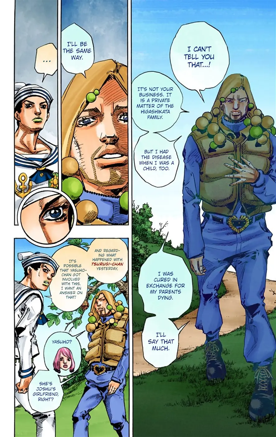 JoJo's Bizarre Adventure, Part 8: JoJolion Colored Manga — Chapter 27 — Page 31