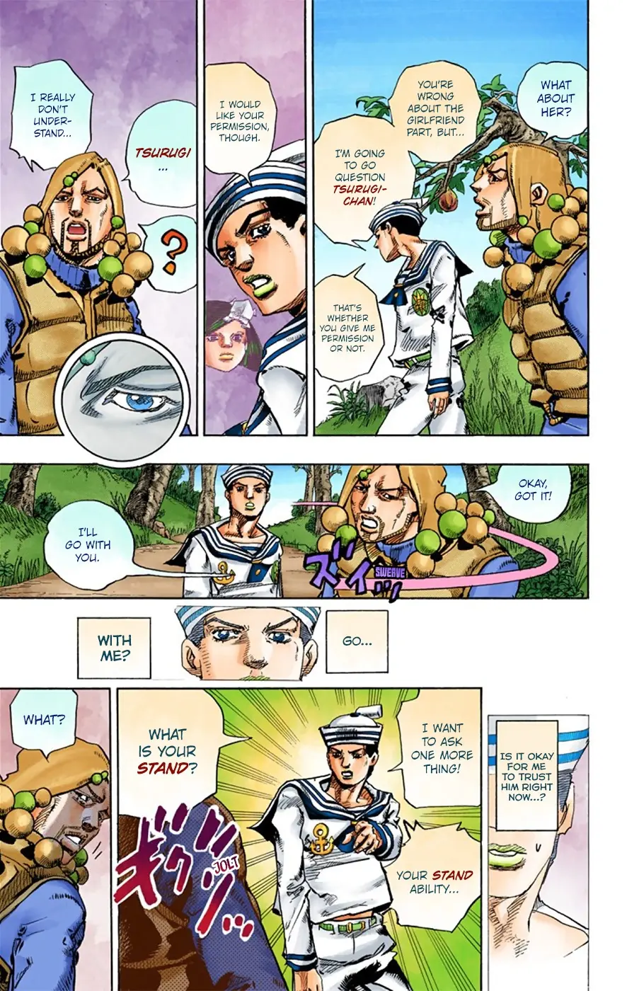 JoJo's Bizarre Adventure, Part 8: JoJolion Colored Manga — Chapter 27 — Page 32