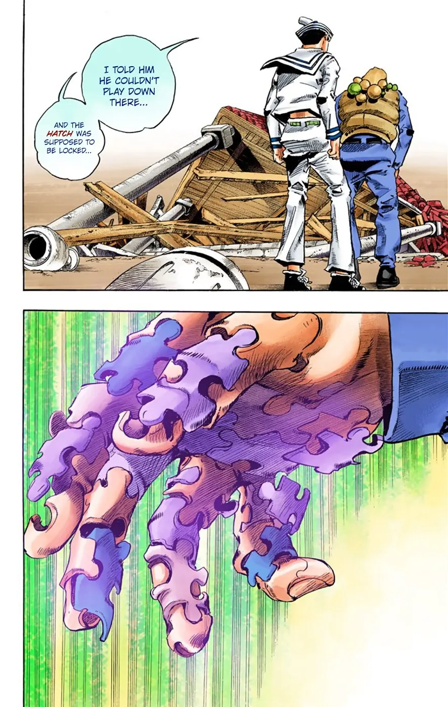 JoJo's Bizarre Adventure, Part 8: JoJolion Colored Manga — Chapter 27 — Page 35