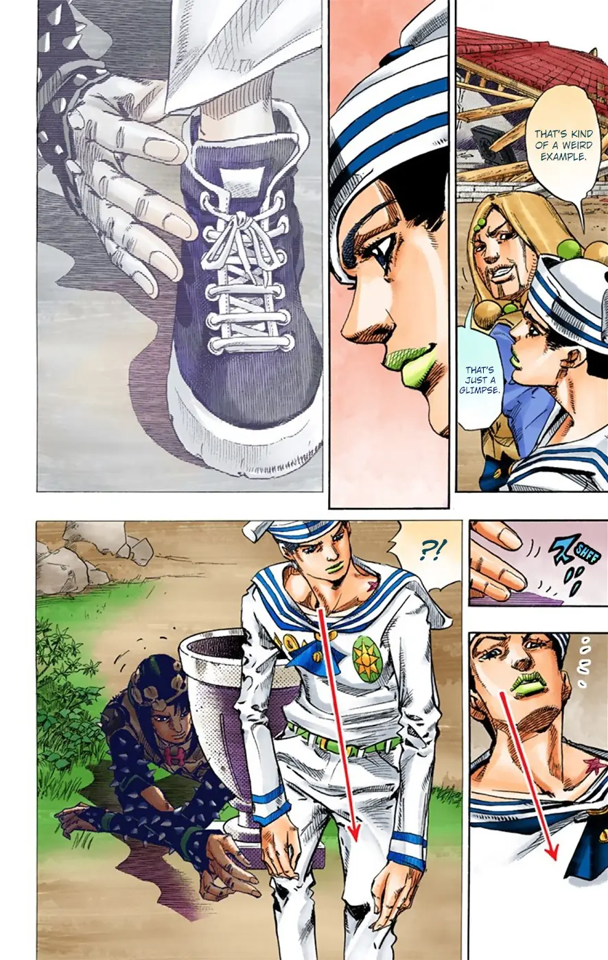 JoJo's Bizarre Adventure, Part 8: JoJolion Colored Manga — Chapter 27 — Page 37
