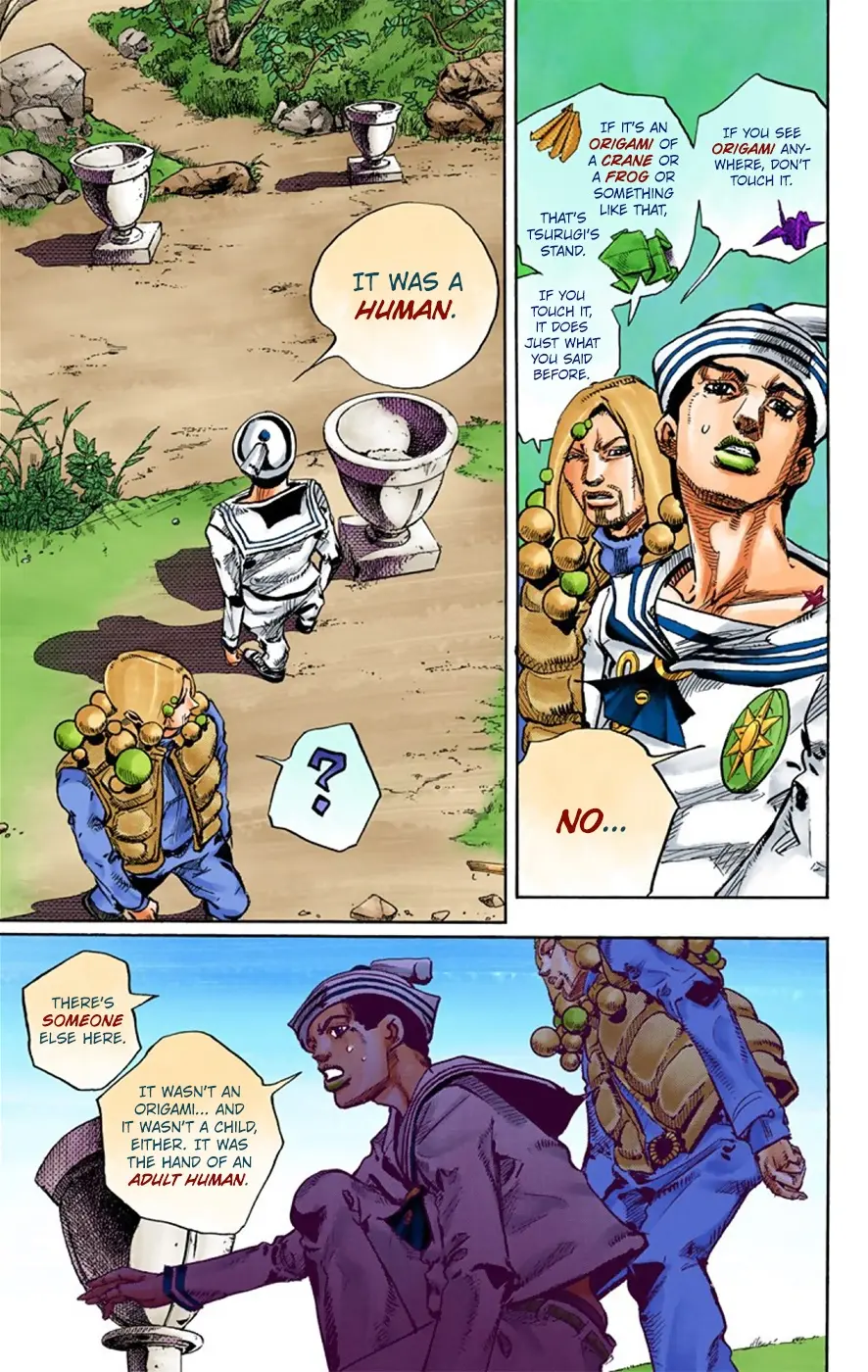 JoJo's Bizarre Adventure, Part 8: JoJolion Colored Manga — Chapter 27 — Page 40