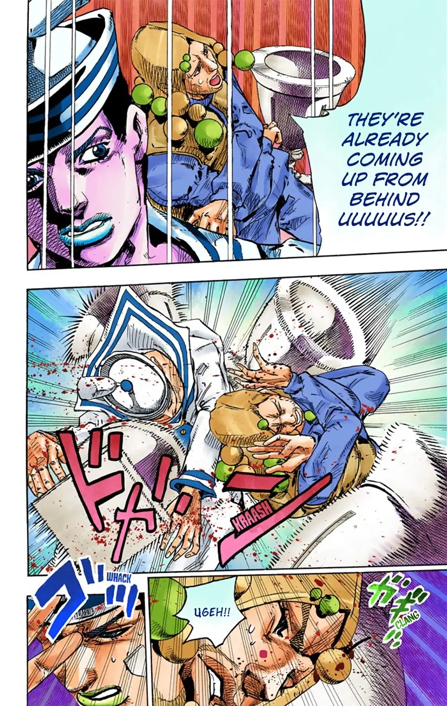 JoJo's Bizarre Adventure, Part 8: JoJolion Colored Manga — Chapter 27 — Page 46