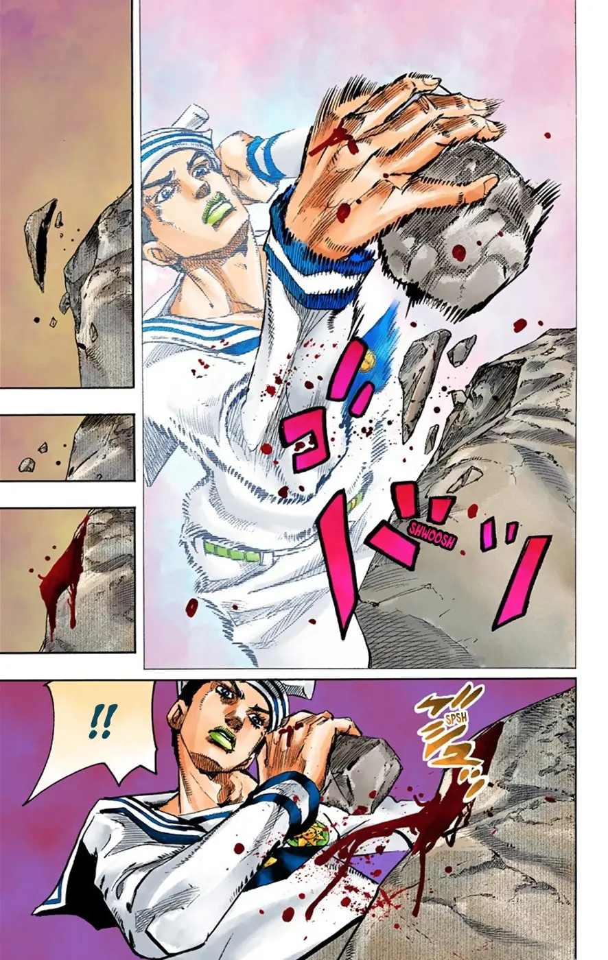 JoJo's Bizarre Adventure, Part 8: JoJolion Colored Manga — Chapter 31 — Page 19