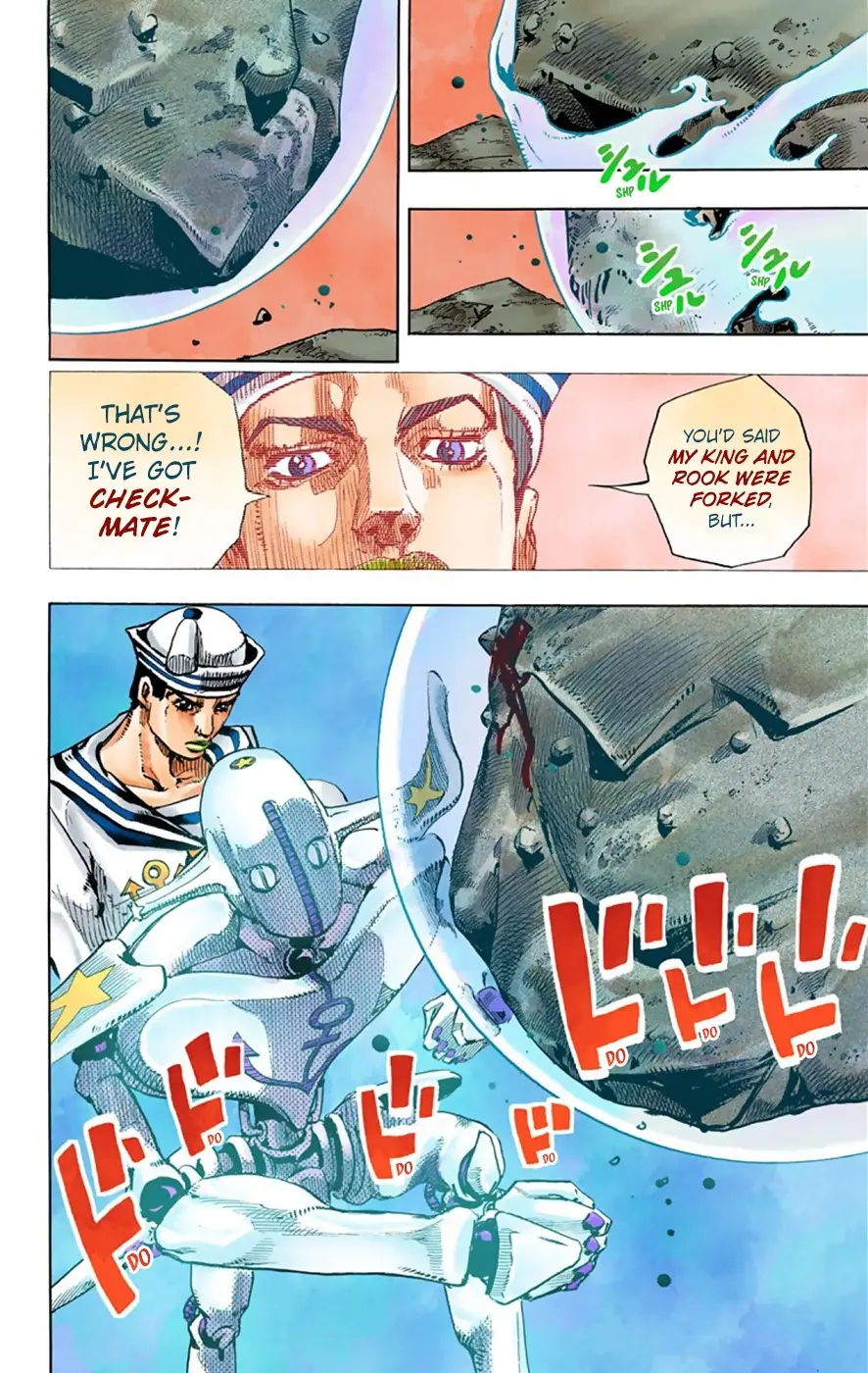 JoJo's Bizarre Adventure, Part 8: JoJolion Colored Manga — Chapter 31 — Page 38