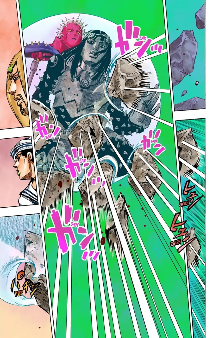 JoJo's Bizarre Adventure, Part 8: JoJolion Colored Manga — Chapter 31 — Page 42
