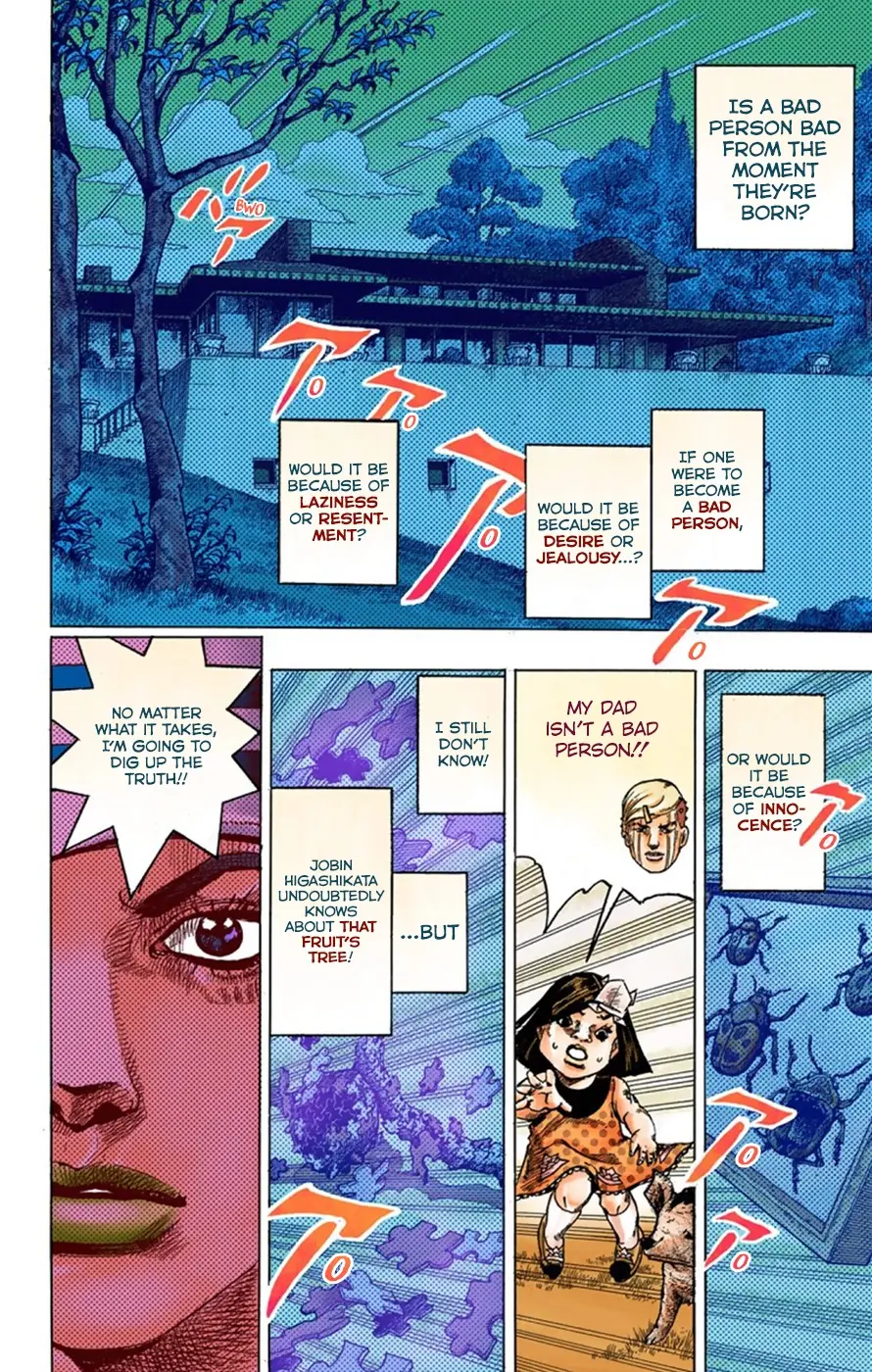 JoJo's Bizarre Adventure, Part 8: JoJolion Colored Manga — Chapter 35 — Page 7