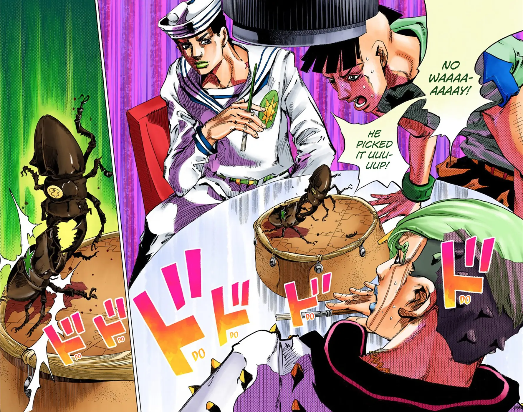 JoJo's Bizarre Adventure, Part 8: JoJolion Colored Manga — Chapter 35 — Page 26