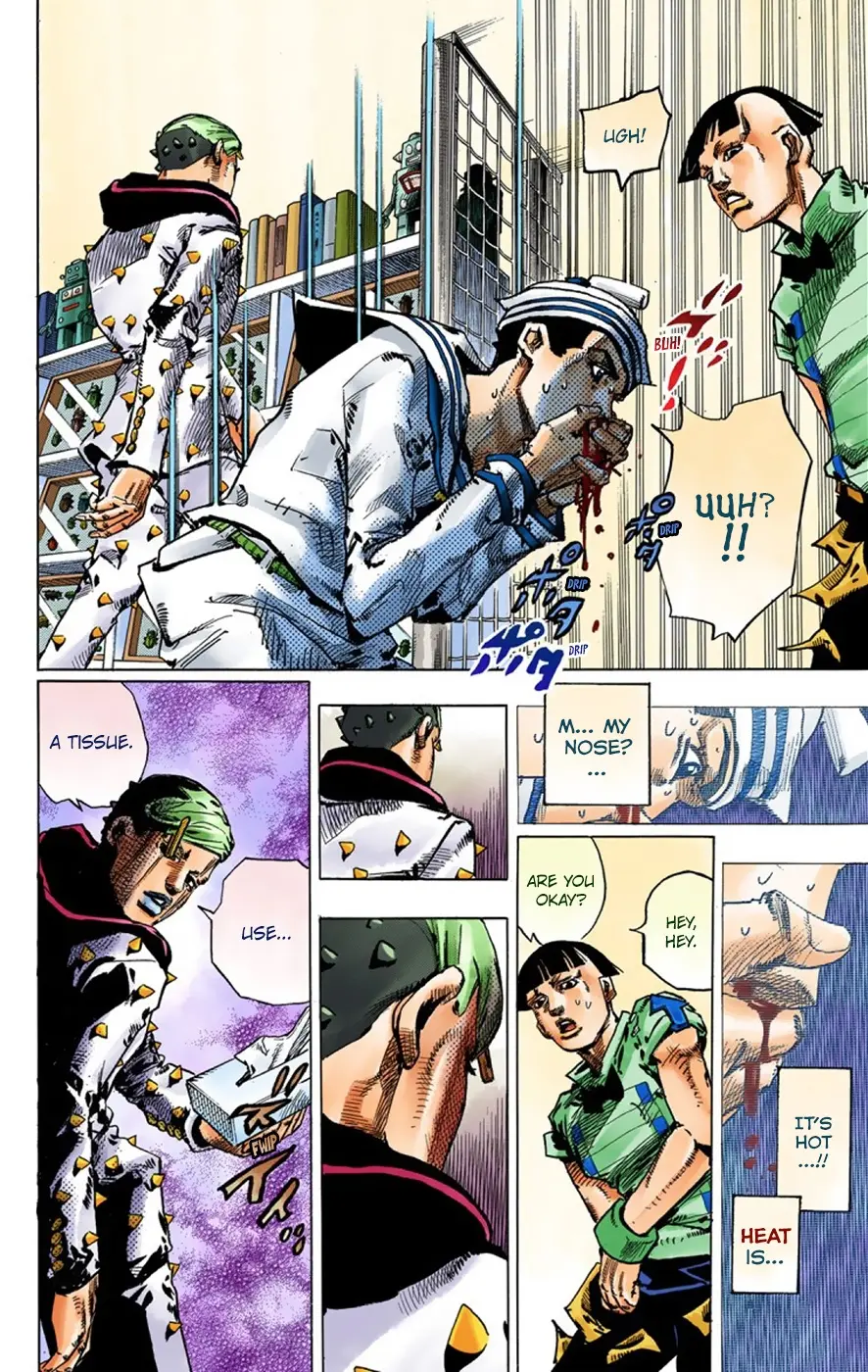 JoJo's Bizarre Adventure, Part 8: JoJolion Colored Manga — Chapter 38 — Page 16