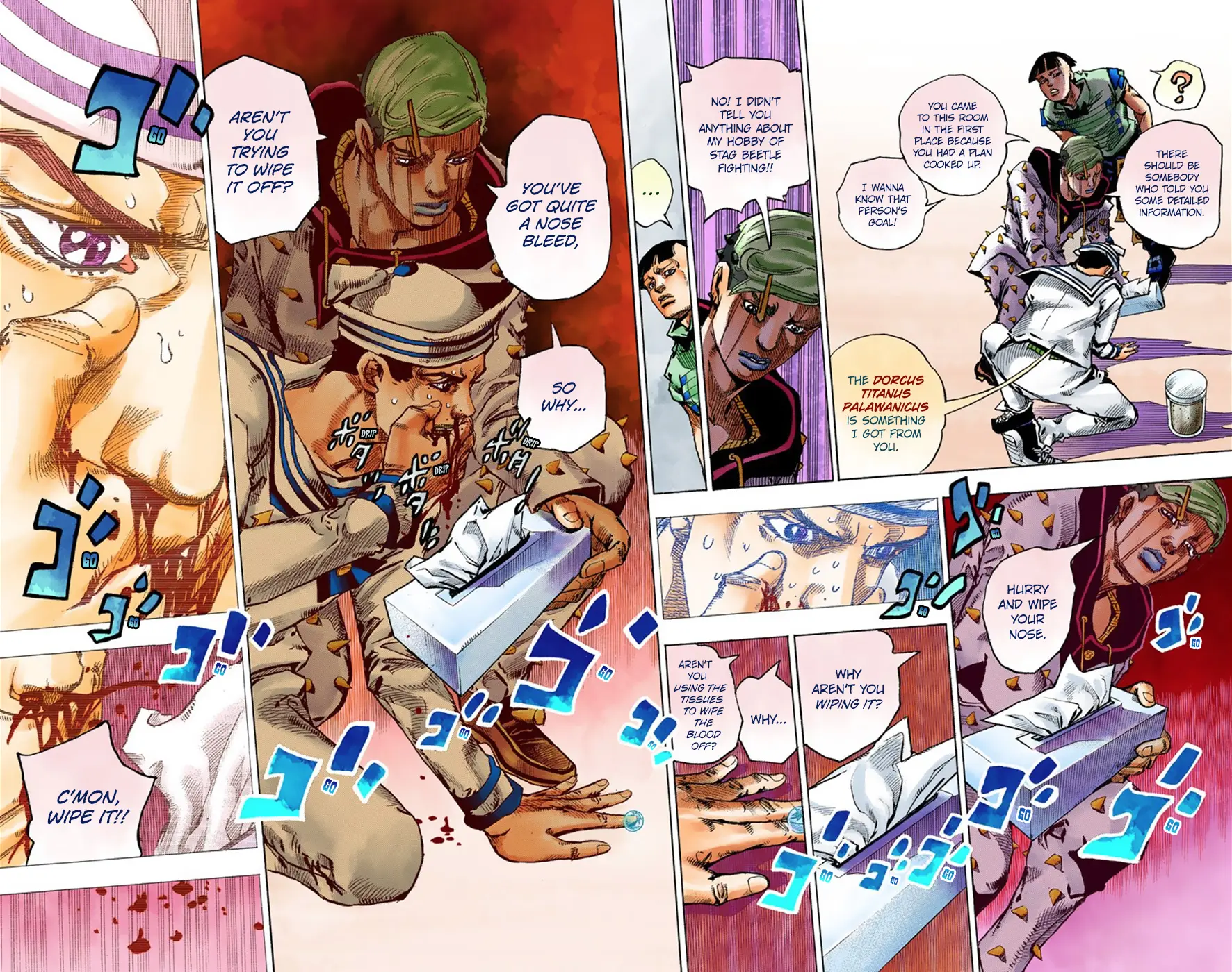 JoJo's Bizarre Adventure, Part 8: JoJolion Colored Manga — Chapter 38 — Page 20