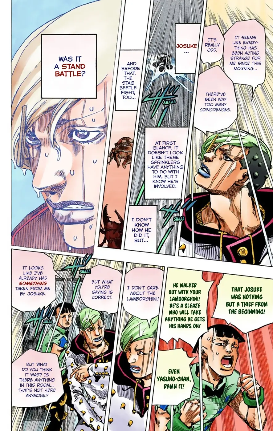 JoJo's Bizarre Adventure, Part 8: JoJolion Colored Manga — Chapter 38 — Page 25