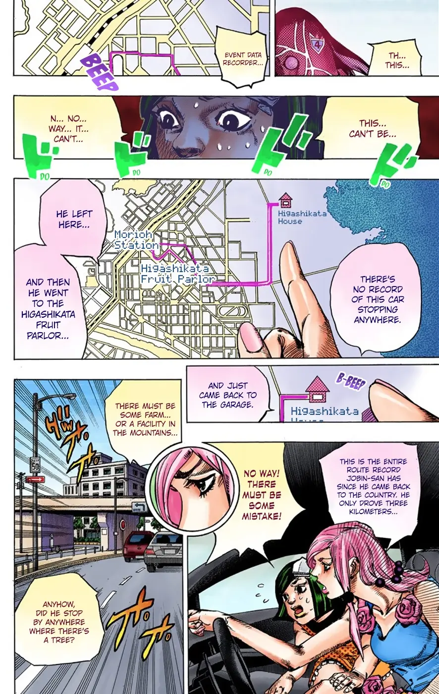 JoJo's Bizarre Adventure, Part 8: JoJolion Colored Manga — Chapter 38 — Page 27