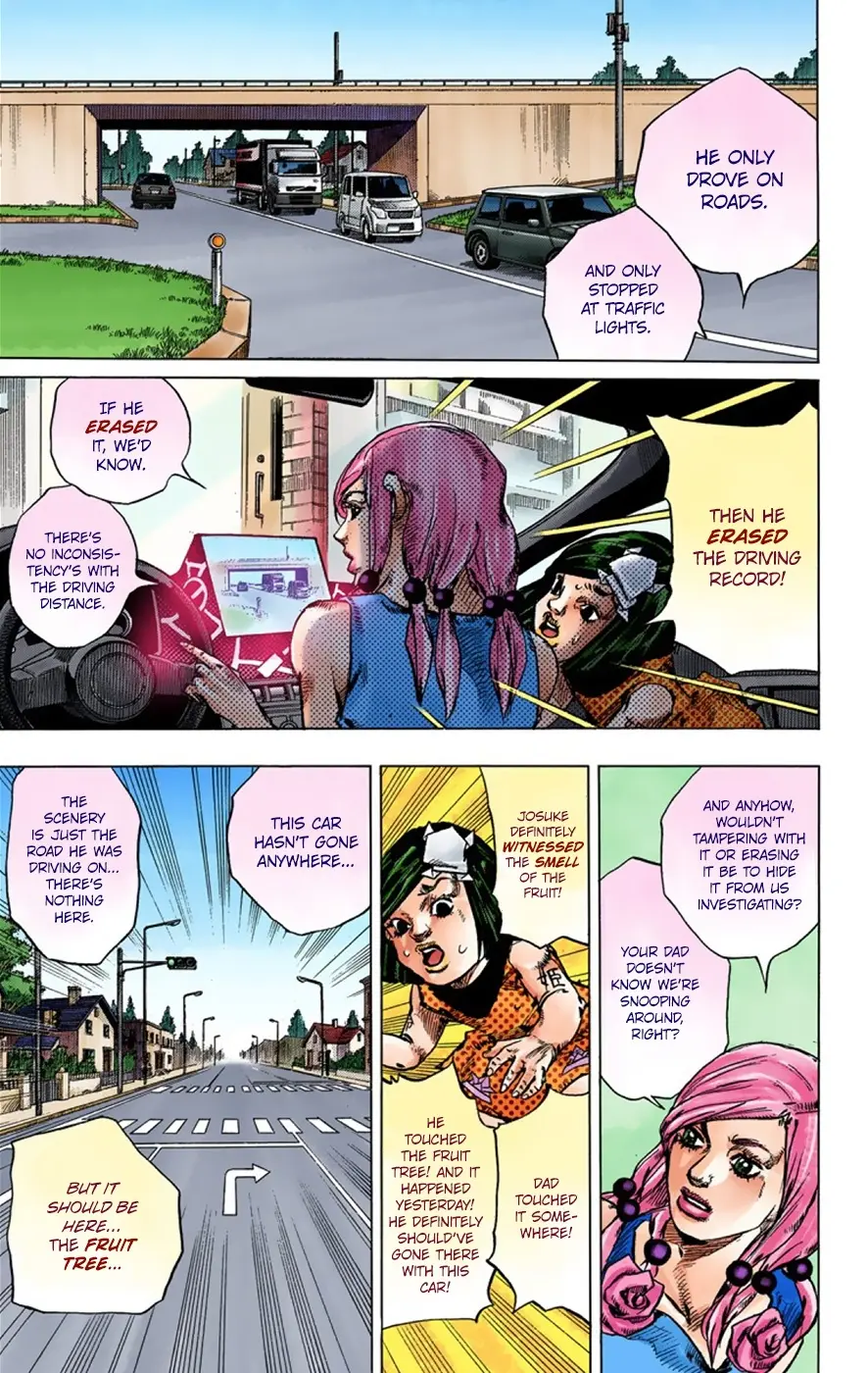 JoJo's Bizarre Adventure, Part 8: JoJolion Colored Manga — Chapter 38 — Page 28