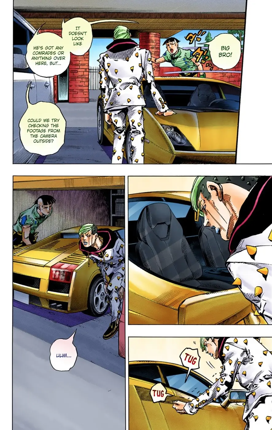 JoJo's Bizarre Adventure, Part 8: JoJolion Colored Manga — Chapter 38 — Page 33