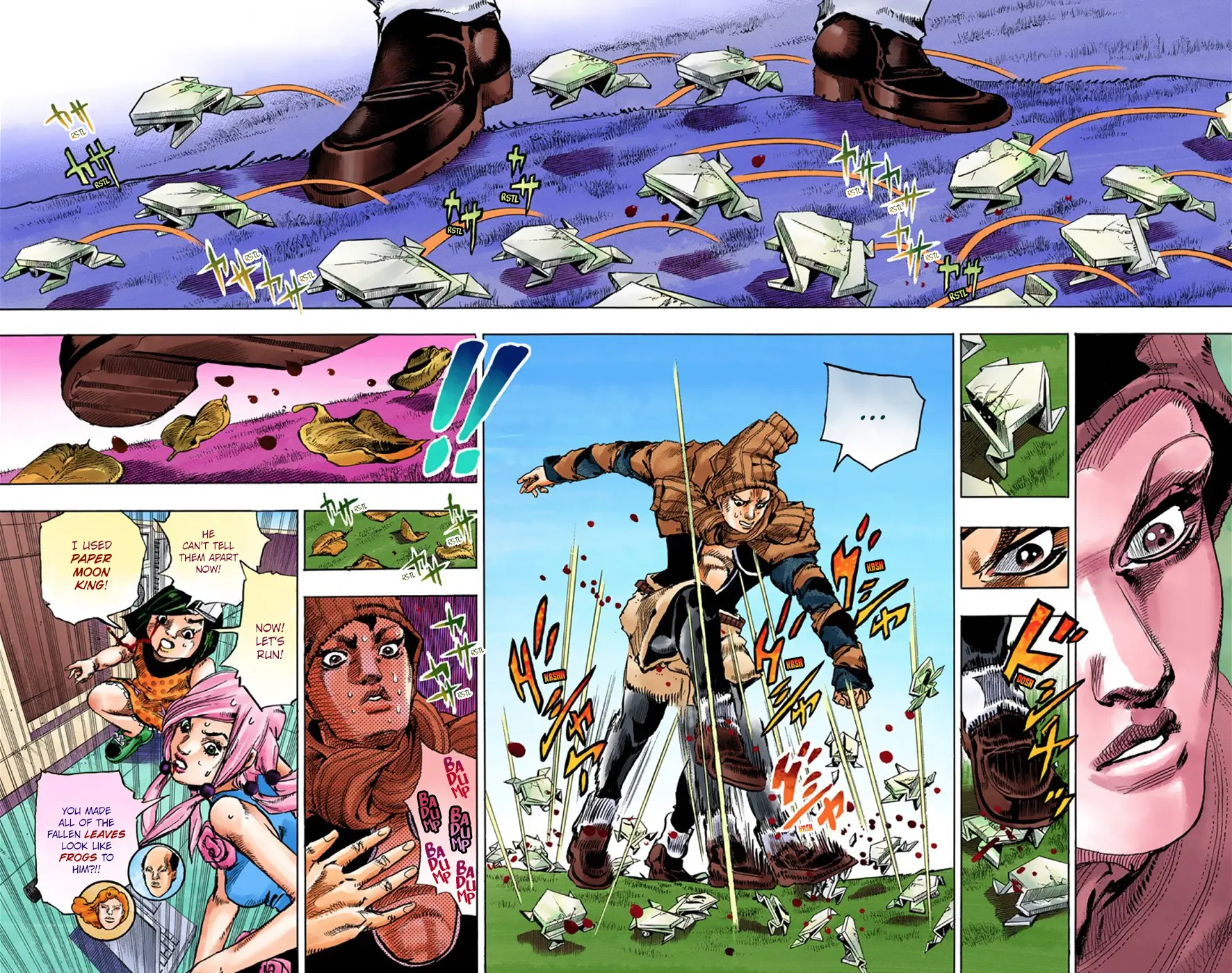 JoJo's Bizarre Adventure, Part 8: JoJolion Colored Manga — Chapter 40 — Page 16