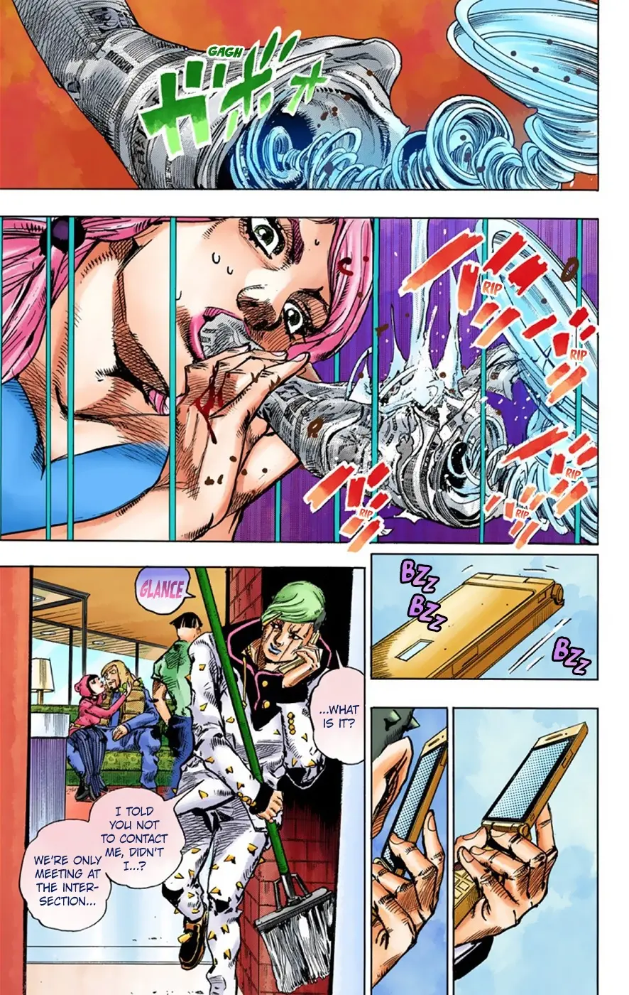 JoJo's Bizarre Adventure, Part 8: JoJolion Colored Manga — Chapter 41 — Page 36