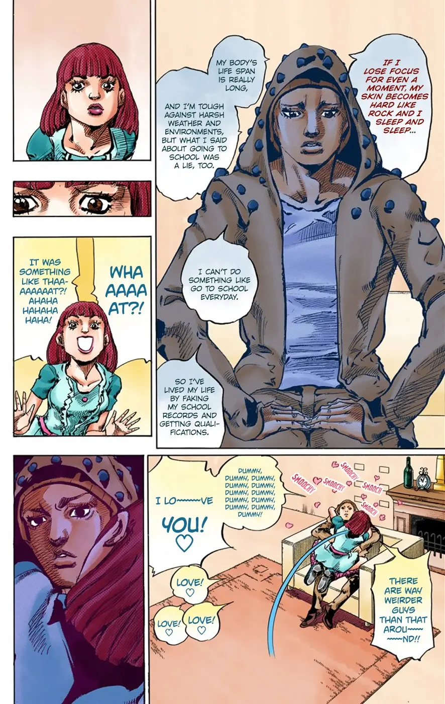 JoJo's Bizarre Adventure, Part 8: JoJolion Colored Manga — Chapter 42 — Page 5
