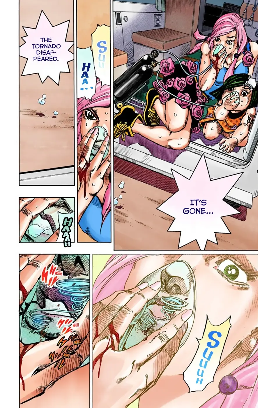 JoJo's Bizarre Adventure, Part 8: JoJolion Colored Manga — Chapter 42 — Page 23
