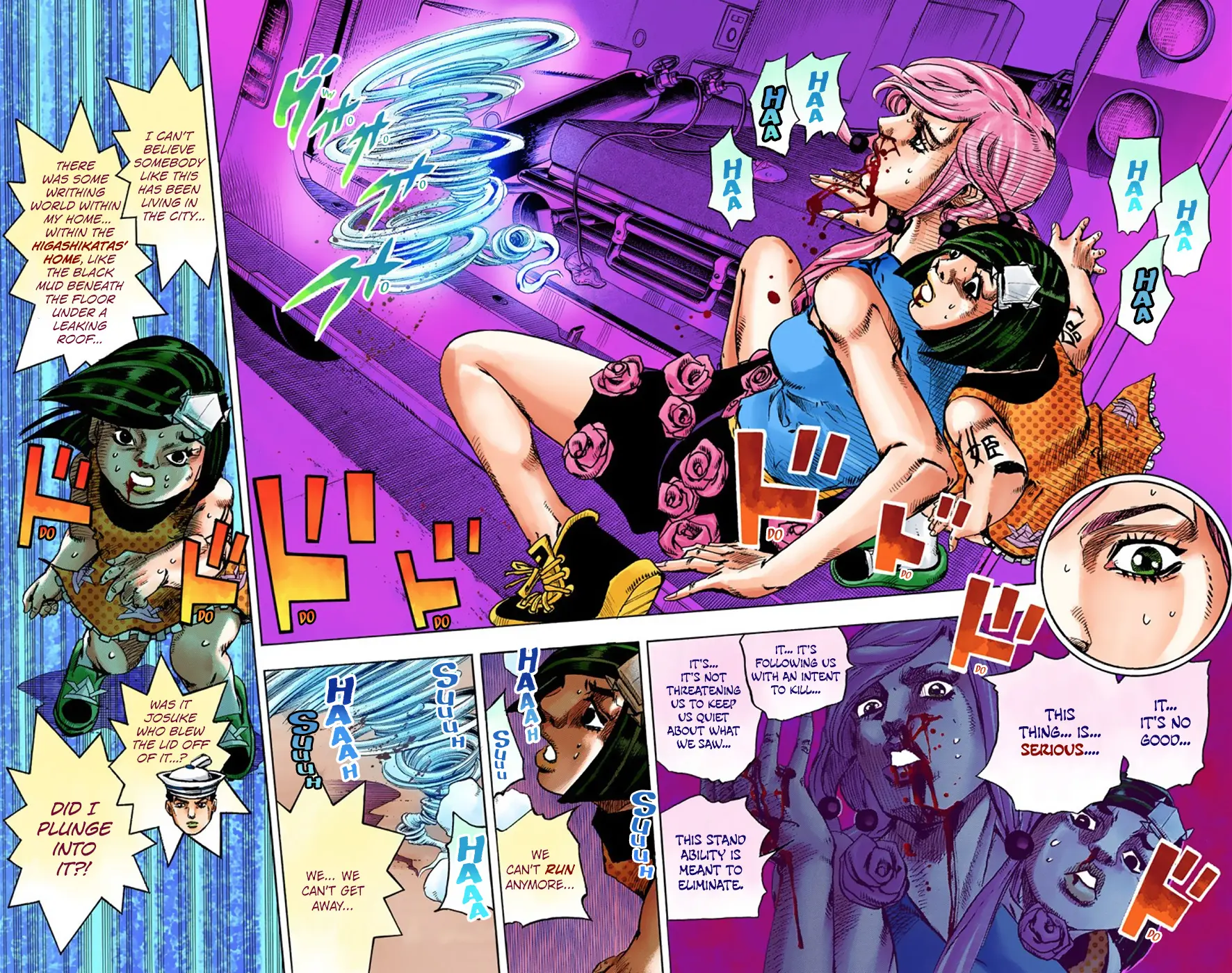 JoJo's Bizarre Adventure, Part 8: JoJolion Colored Manga — Chapter 42 — Page 27