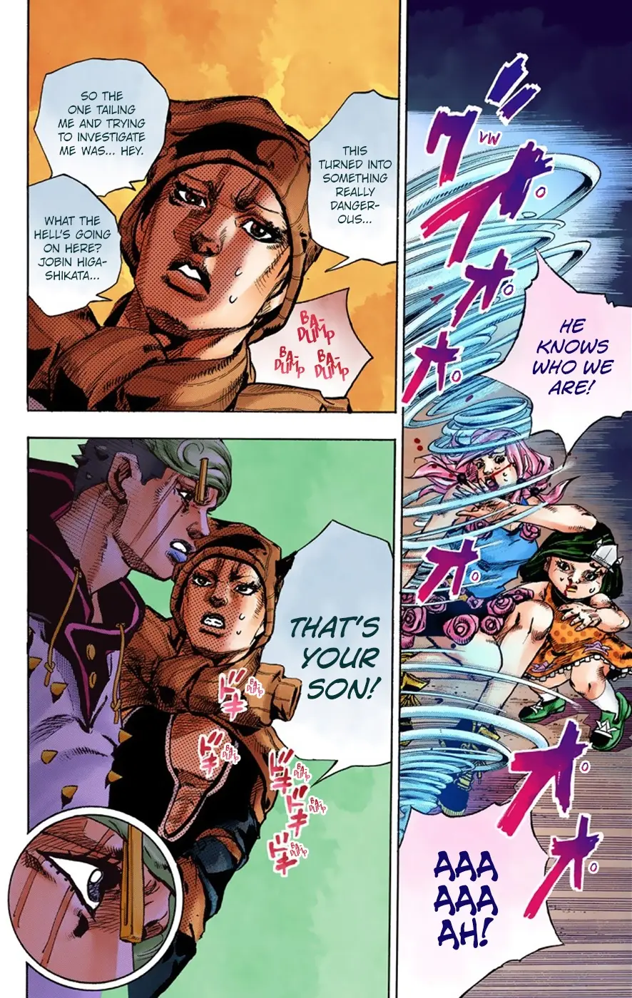 JoJo's Bizarre Adventure, Part 8: JoJolion Colored Manga — Chapter 42 — Page 31