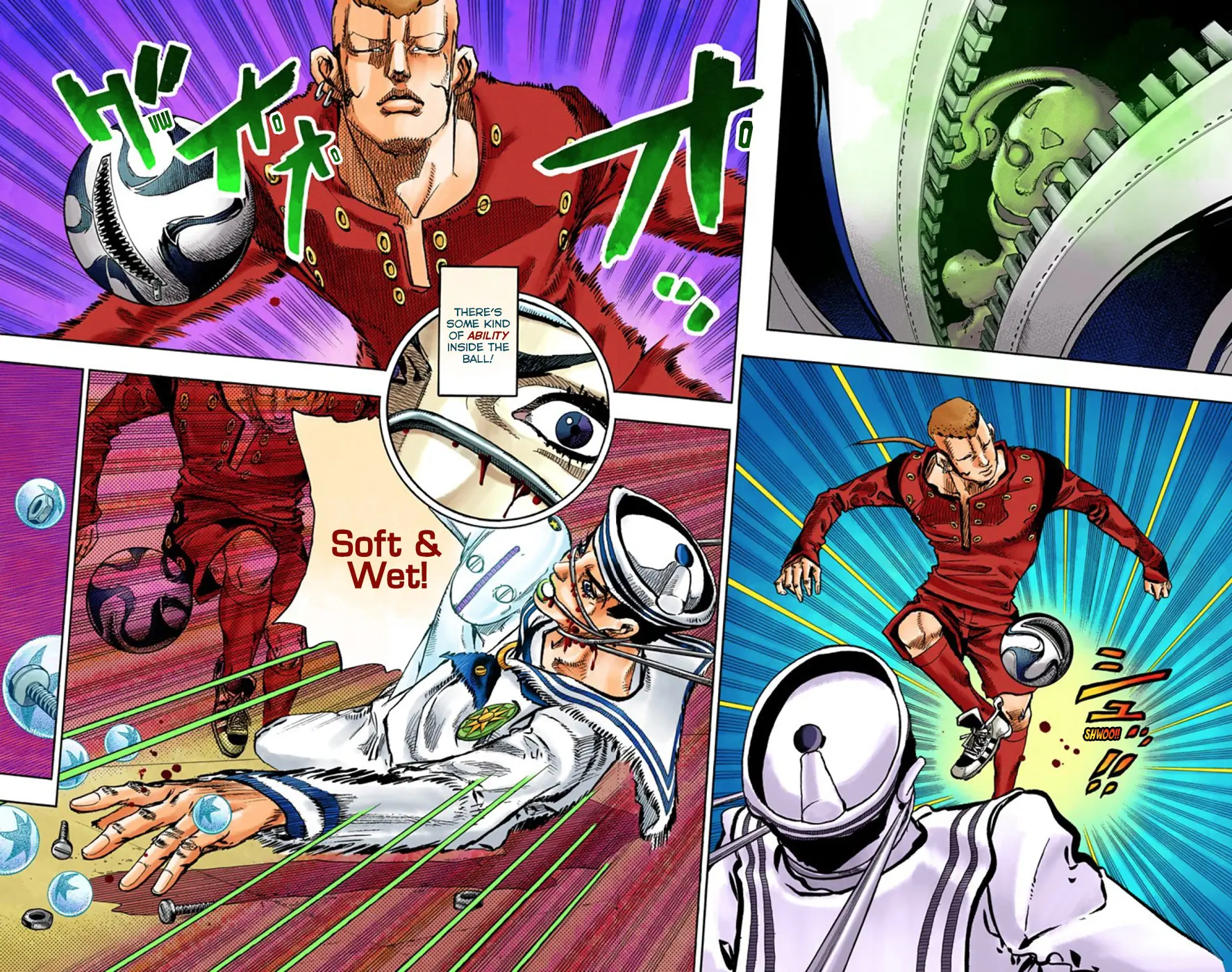 JoJo's Bizarre Adventure, Part 8: JoJolion Colored Manga — Chapter 46 — Page 10