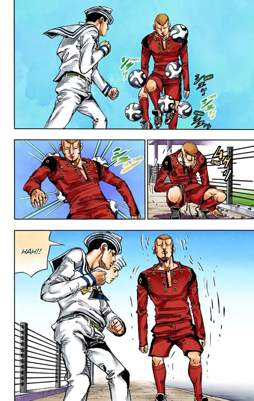 JoJo's Bizarre Adventure, Part 8: JoJolion Colored Manga — Chapter 46 — Page 16