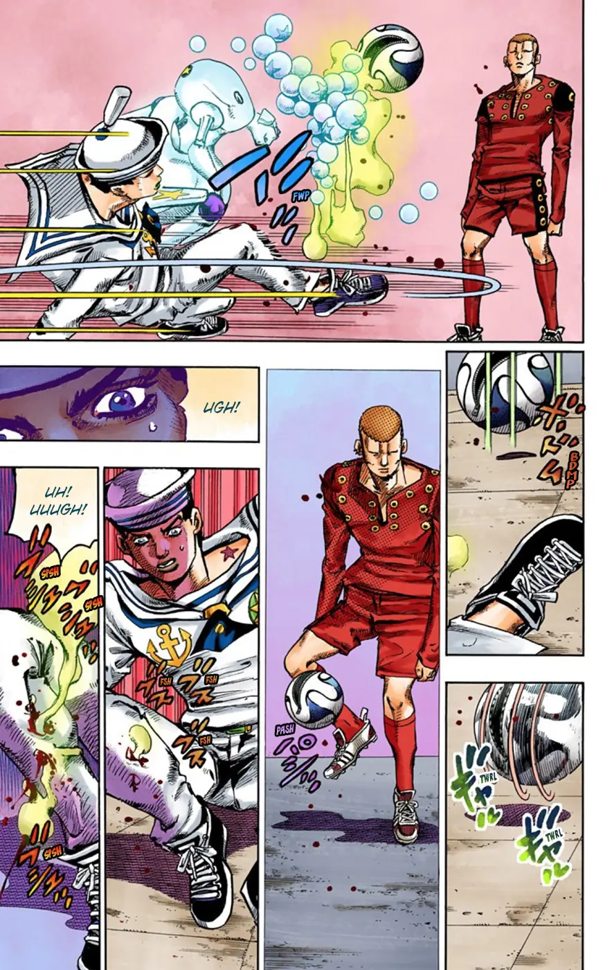 JoJo's Bizarre Adventure, Part 8: JoJolion Colored Manga — Chapter 46 — Page 19