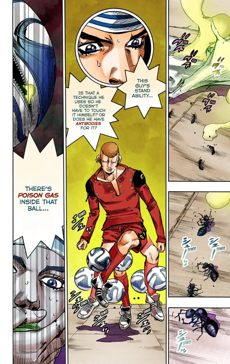 JoJo's Bizarre Adventure, Part 8: JoJolion Colored Manga — Chapter 46 — Page 22