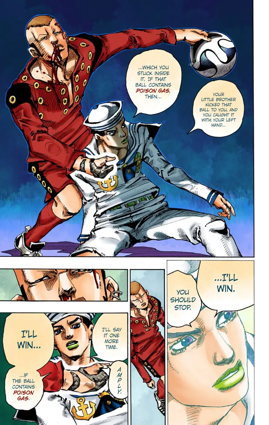 JoJo's Bizarre Adventure, Part 8: JoJolion Colored Manga — Chapter 46 — Page 26