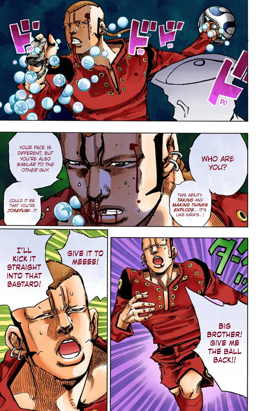 JoJo's Bizarre Adventure, Part 8: JoJolion Colored Manga — Chapter 46 — Page 30