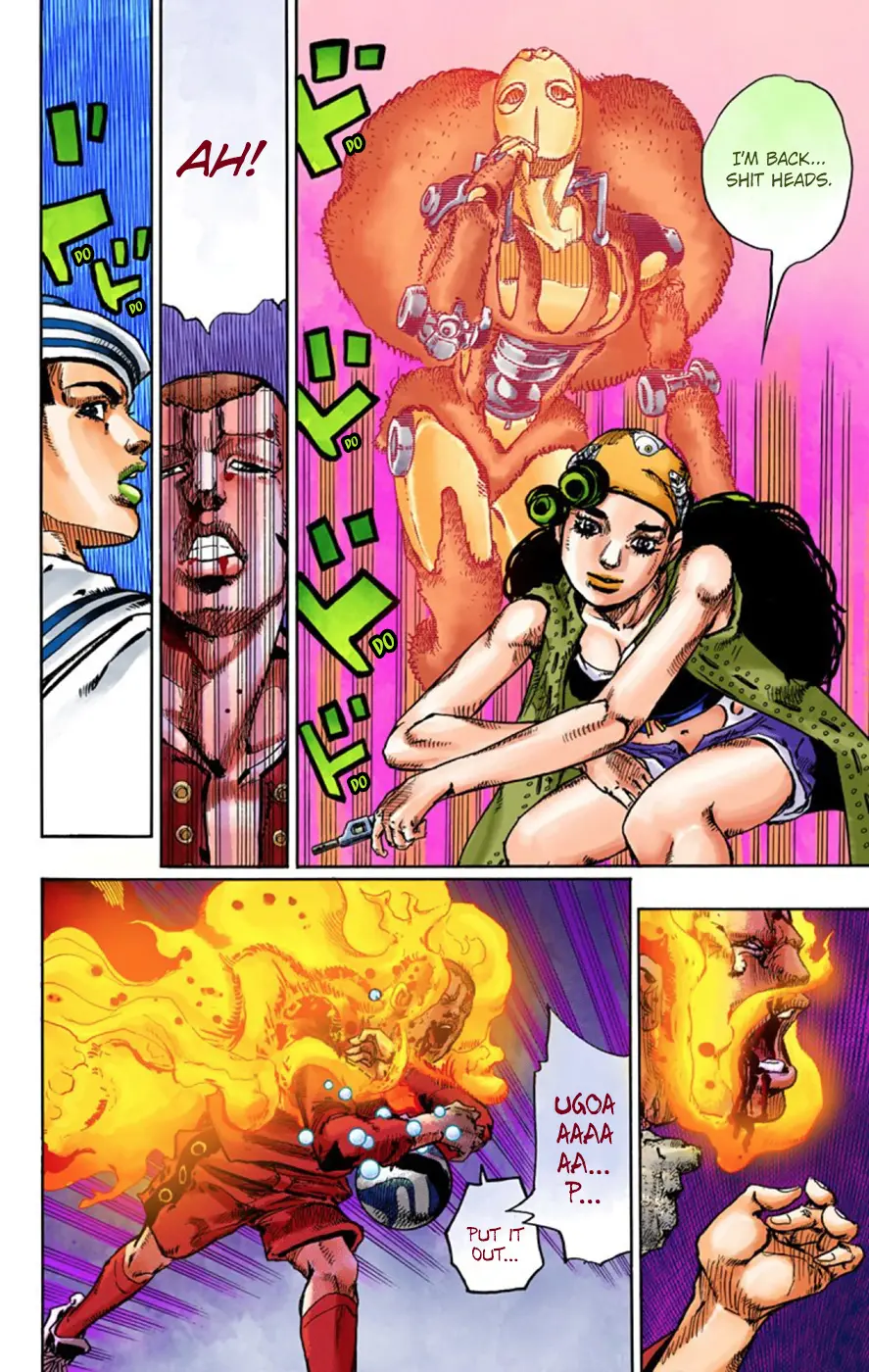 JoJo's Bizarre Adventure, Part 8: JoJolion Colored Manga — Chapter 46 — Page 32