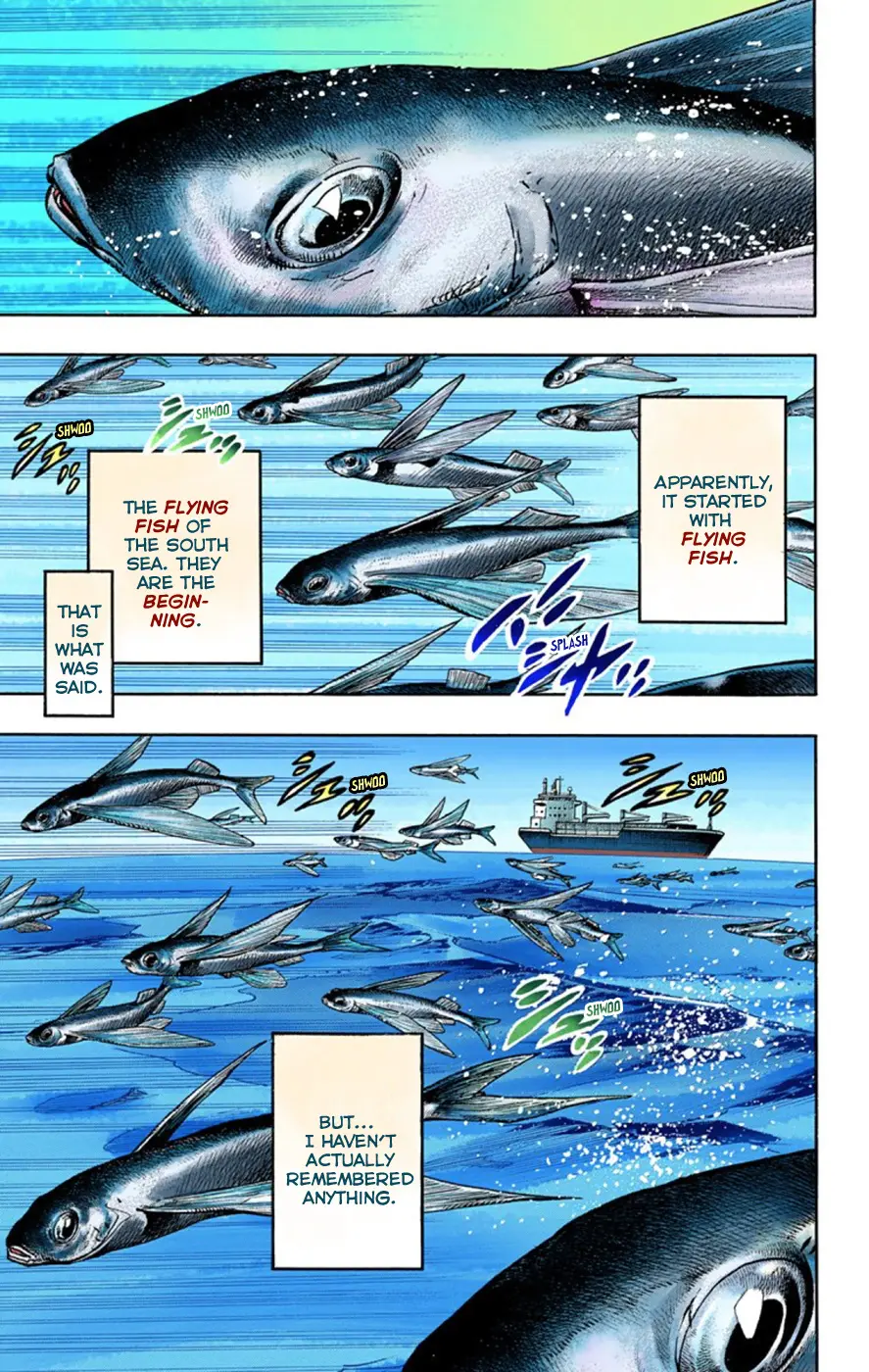 JoJo's Bizarre Adventure, Part 8: JoJolion Colored Manga — Chapter 49 — Page 3