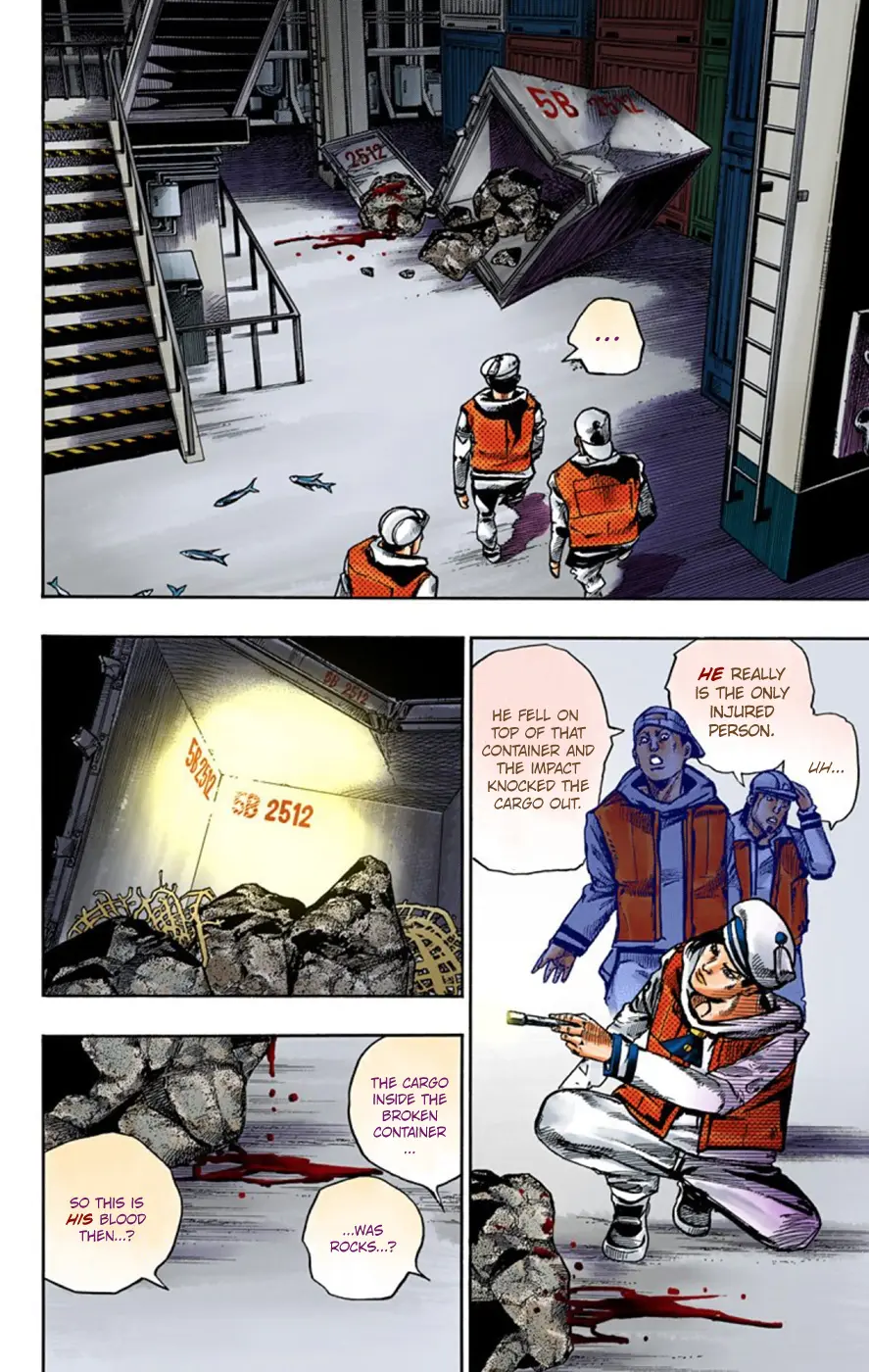 JoJo's Bizarre Adventure, Part 8: JoJolion Colored Manga — Chapter 49 — Page 23