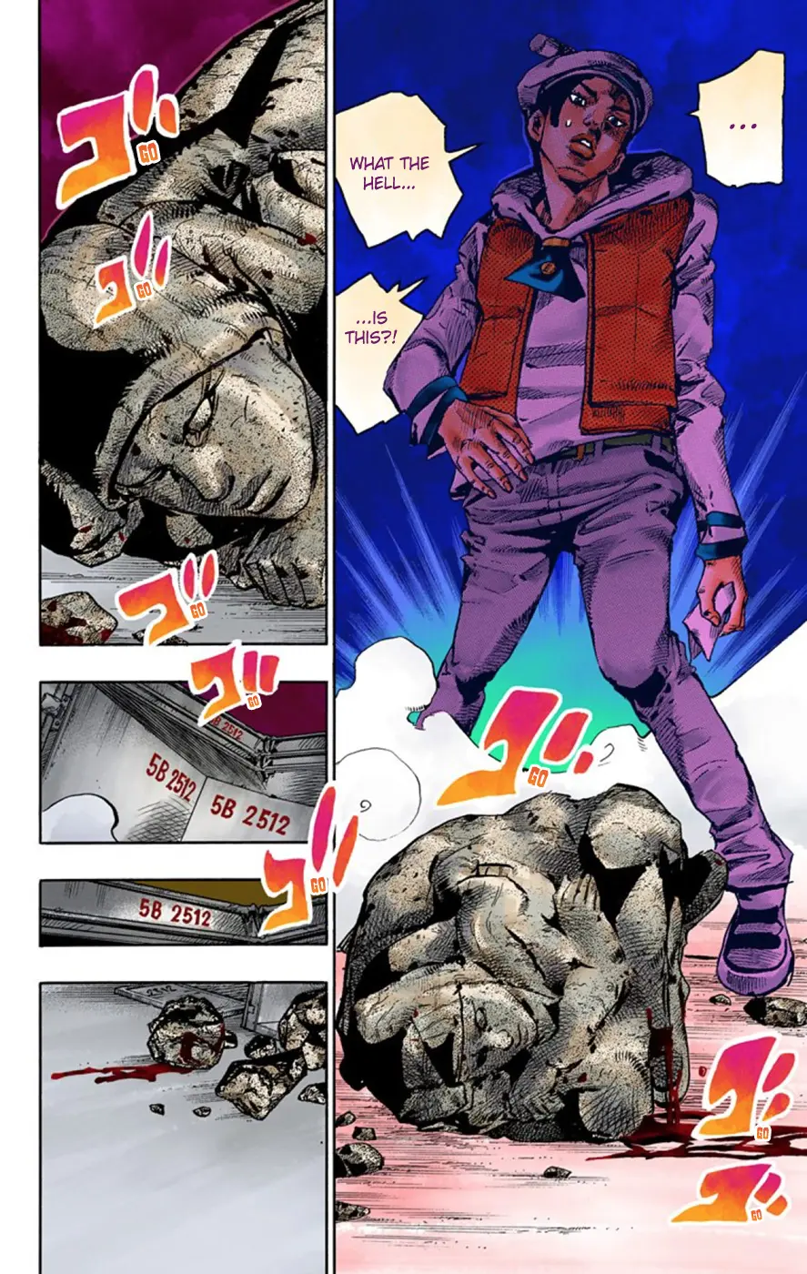 JoJo's Bizarre Adventure, Part 8: JoJolion Colored Manga — Chapter 49 — Page 25