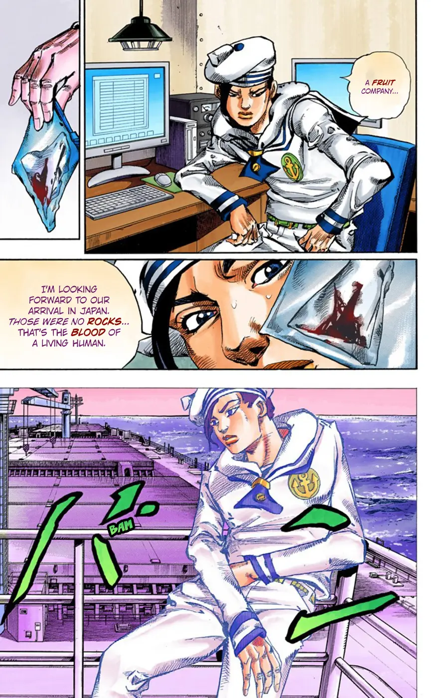 JoJo's Bizarre Adventure, Part 8: JoJolion Colored Manga — Chapter 49 — Page 28