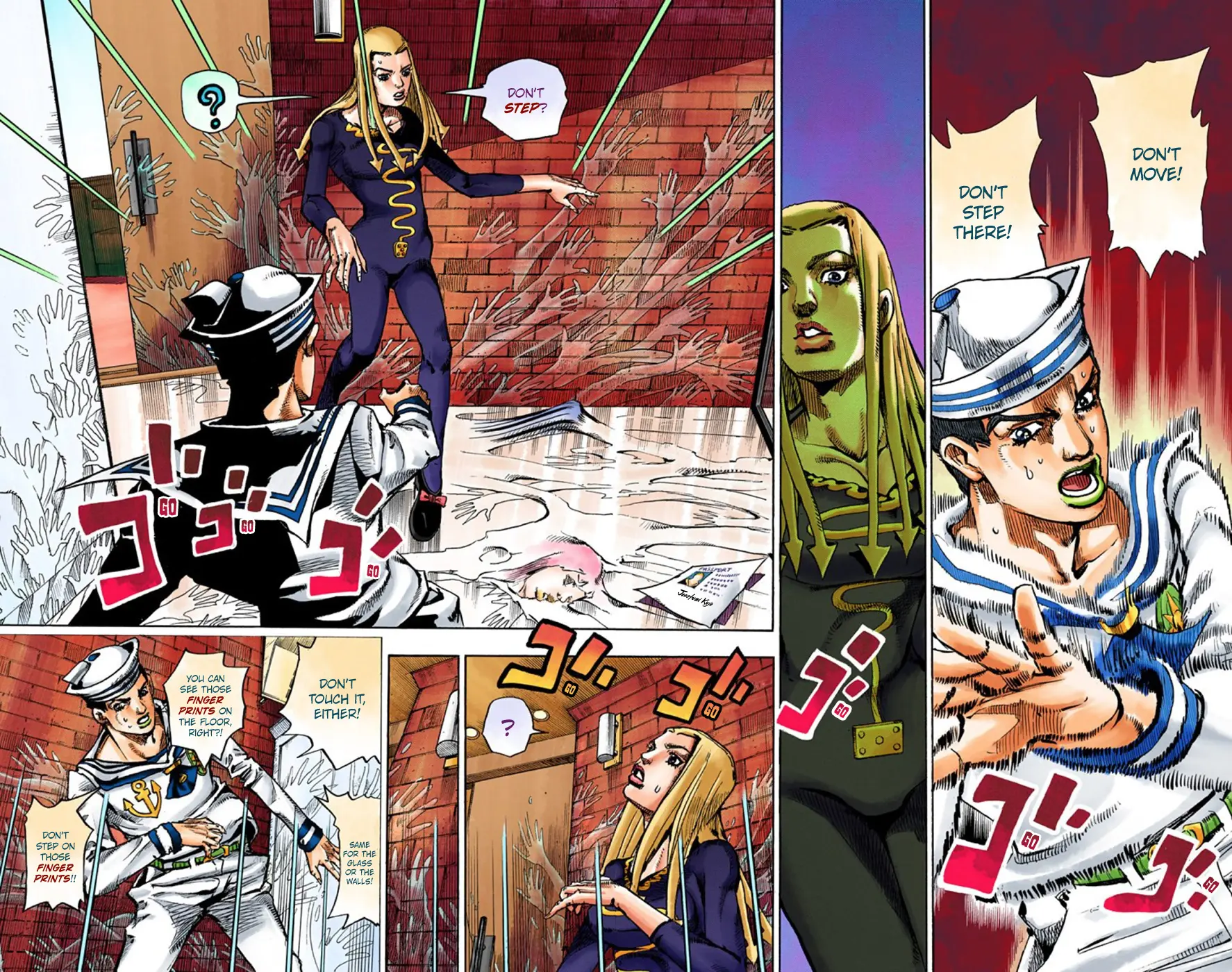 JoJo's Bizarre Adventure, Part 8: JoJolion Colored Manga — Chapter 49 — Page 38