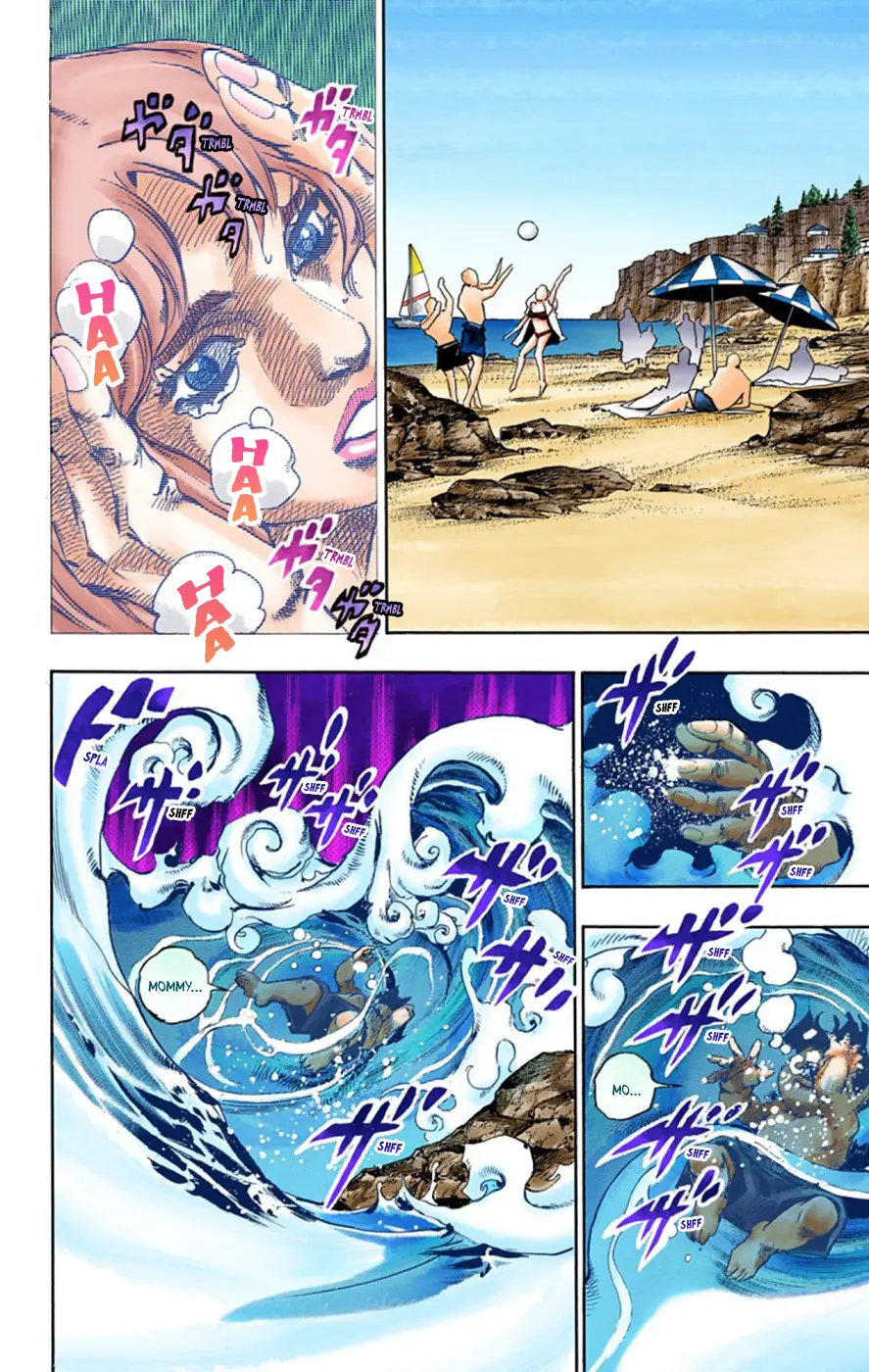 JoJo's Bizarre Adventure, Part 8: JoJolion Colored Manga — Chapter 50 — Page 8