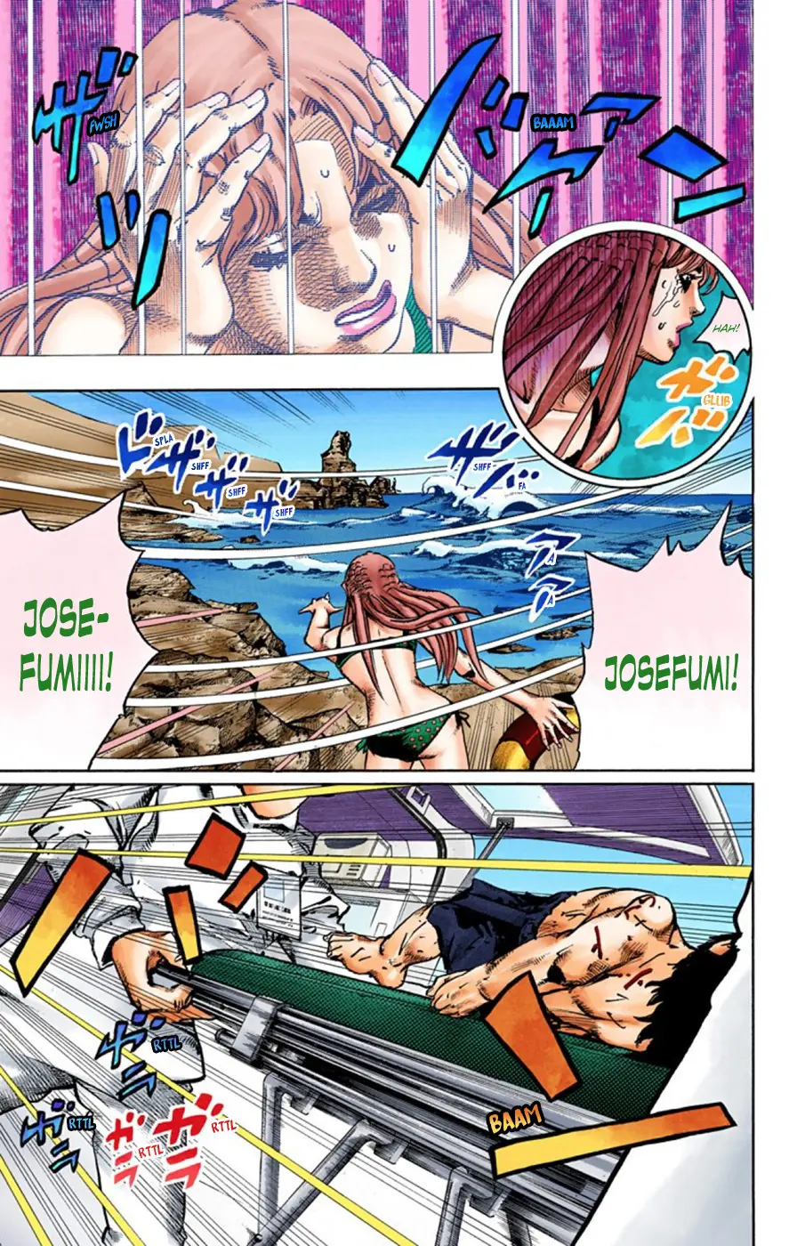 JoJo's Bizarre Adventure, Part 8: JoJolion Colored Manga — Chapter 50 — Page 9