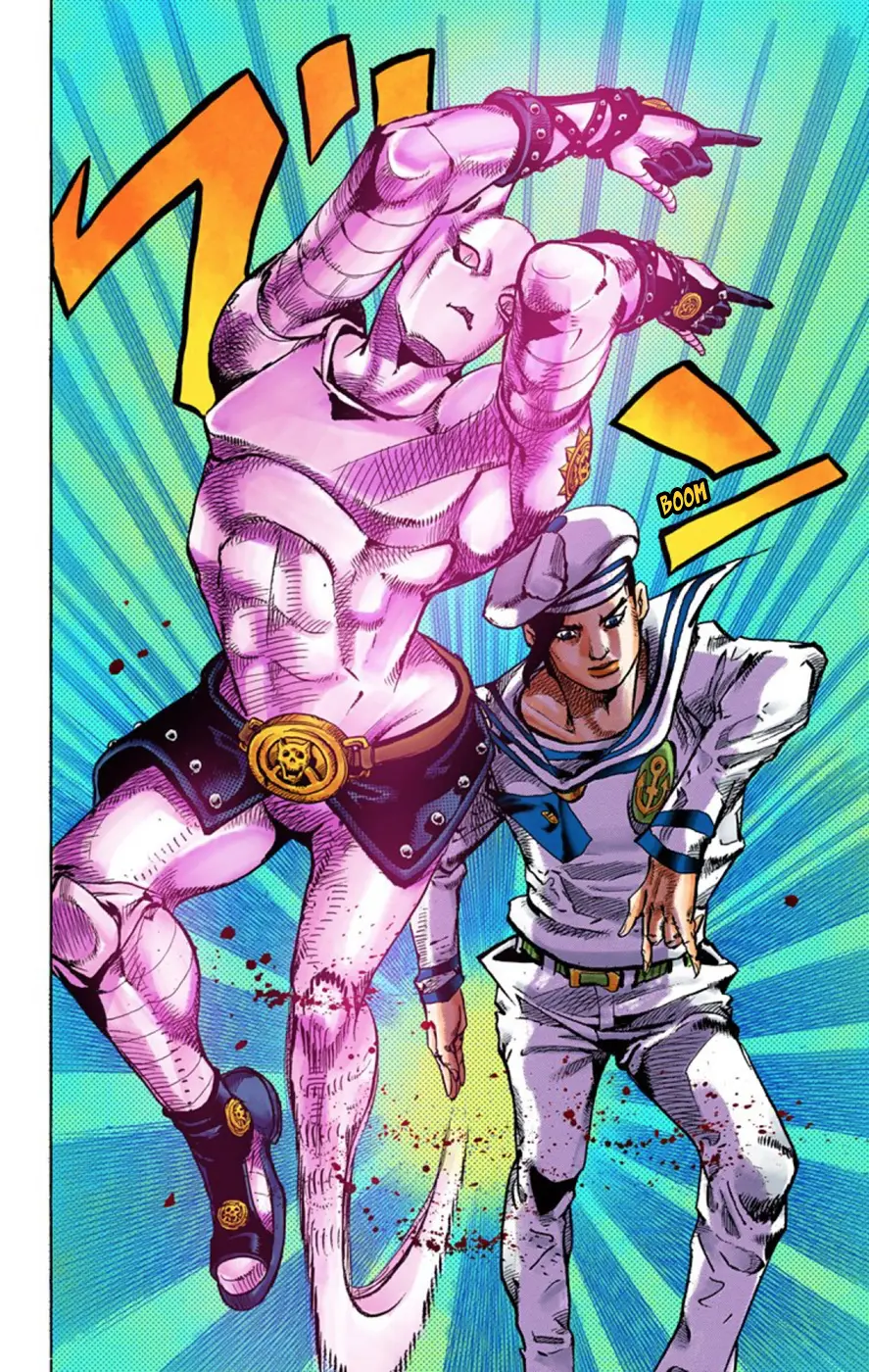 JoJo's Bizarre Adventure, Part 8: JoJolion Colored Manga — Chapter 50 — Page 12