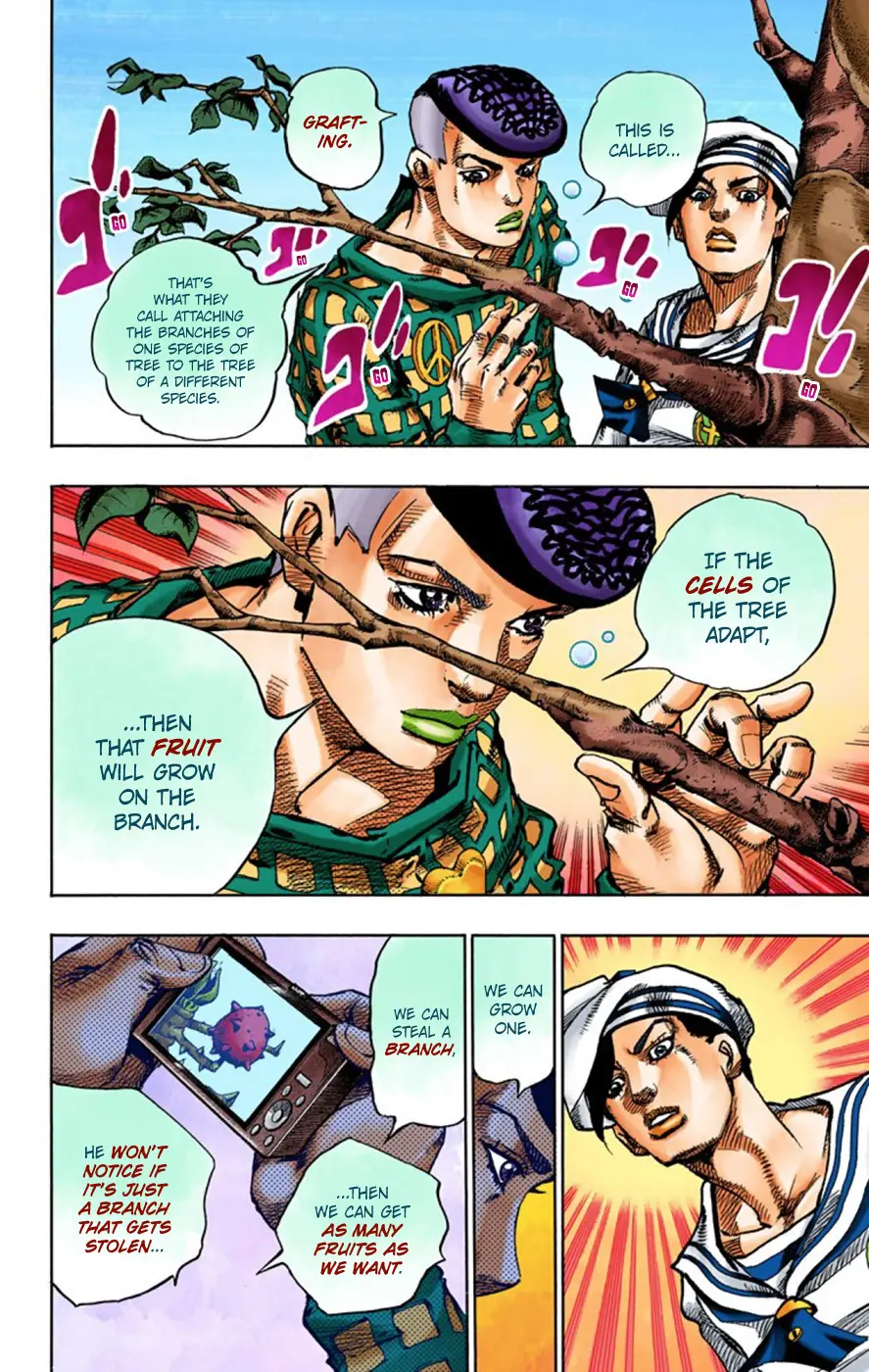 JoJo's Bizarre Adventure, Part 8: JoJolion Colored Manga — Chapter 50 — Page 29