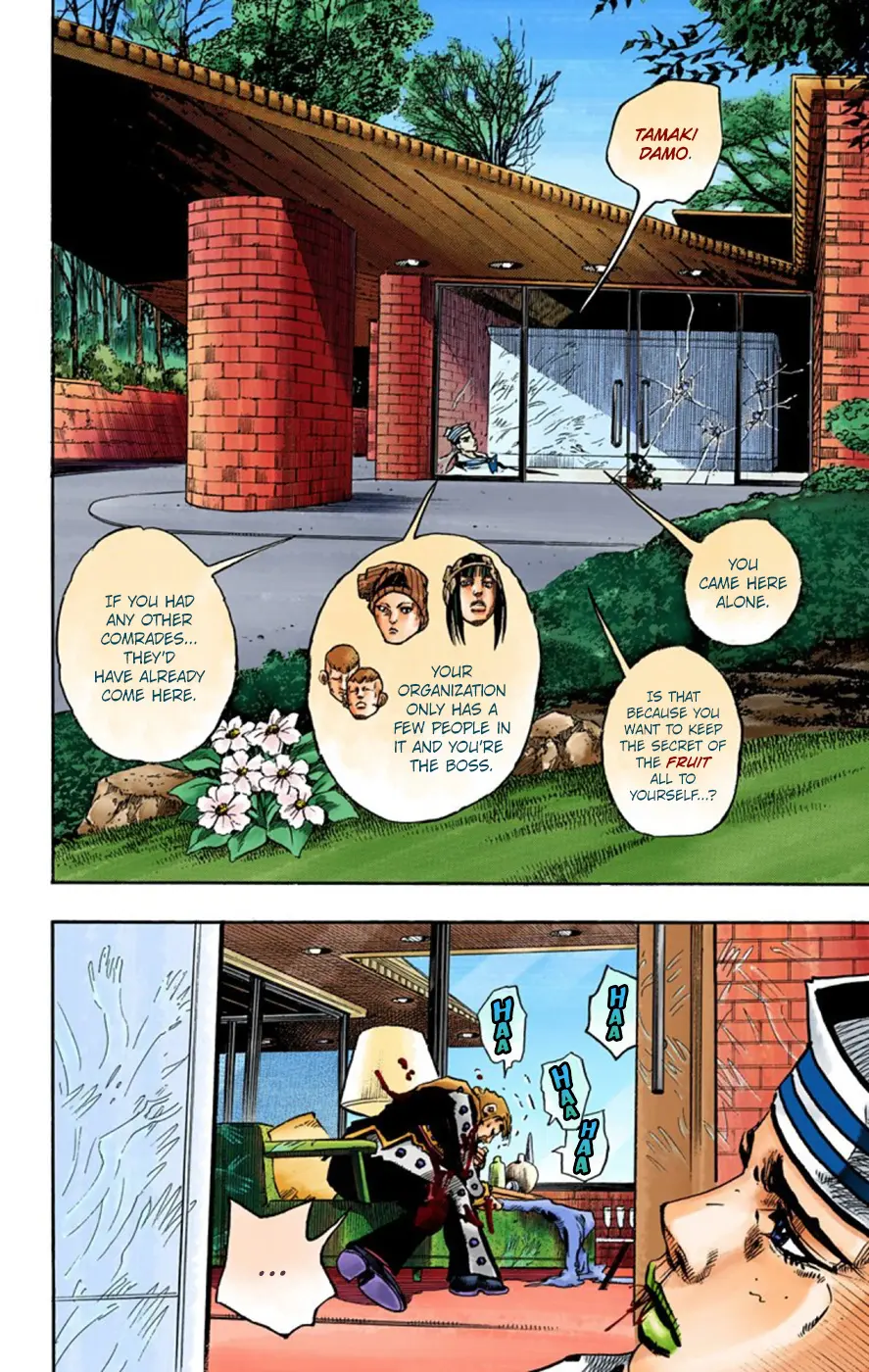 JoJo's Bizarre Adventure, Part 8: JoJolion Colored Manga — Chapter 55 — Page 8