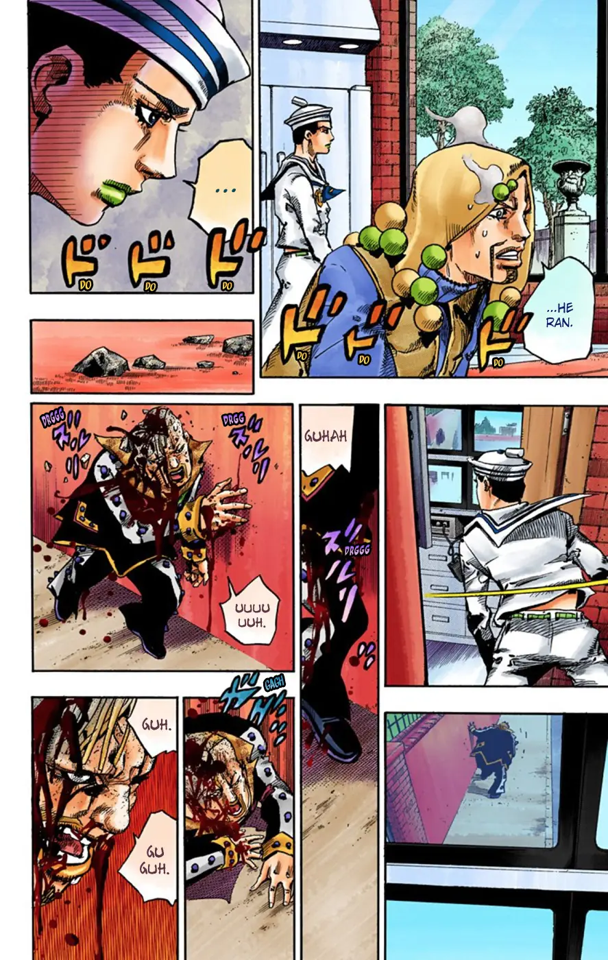JoJo's Bizarre Adventure, Part 8: JoJolion Colored Manga — Chapter 55 — Page 22