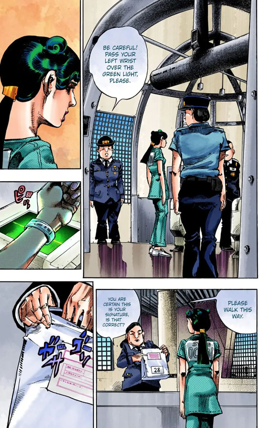 JoJo's Bizarre Adventure, Part 8: JoJolion Colored Manga — Chapter 55 — Page 30