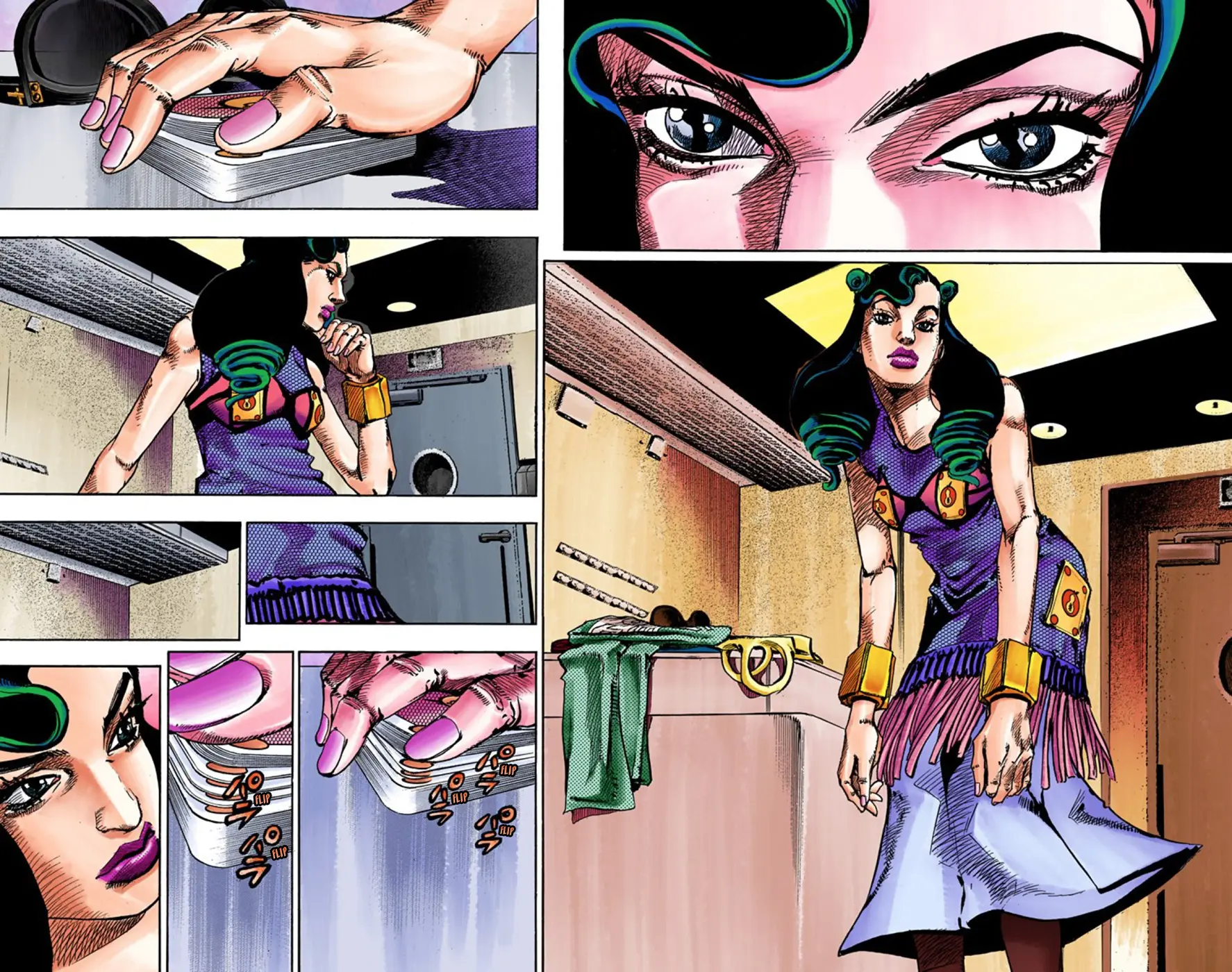 JoJo's Bizarre Adventure, Part 8: JoJolion Colored Manga — Chapter 55 — Page 35