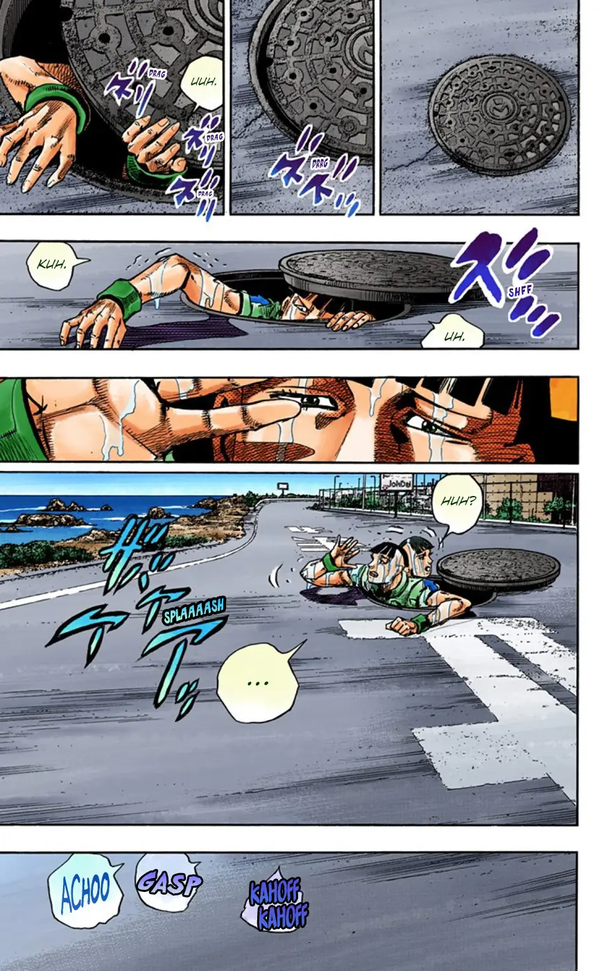 JoJo's Bizarre Adventure, Part 8: JoJolion Colored Manga — Chapter 55 — Page 39