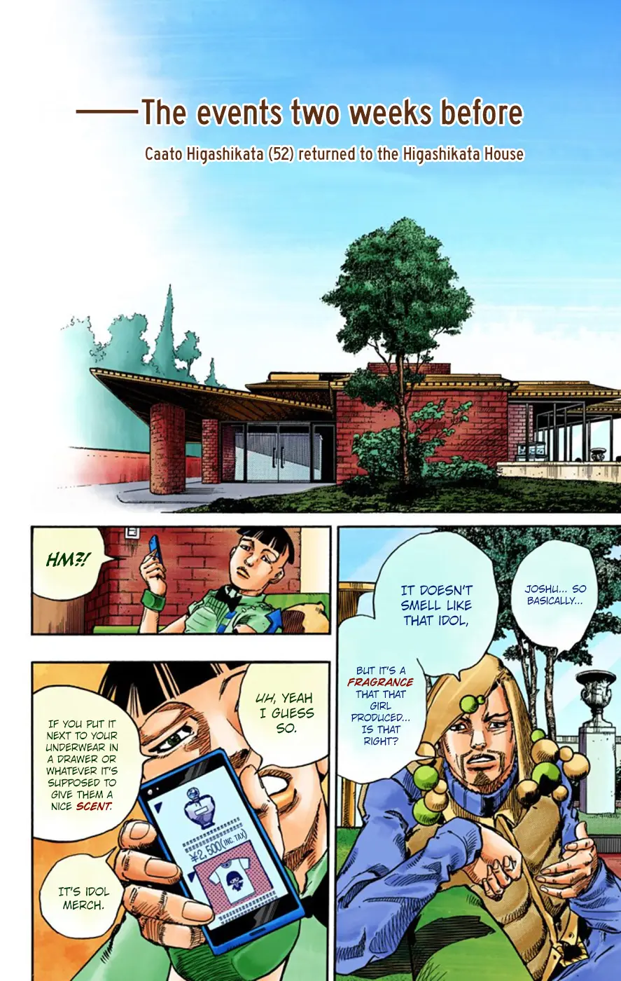 JoJo's Bizarre Adventure, Part 8: JoJolion Colored Manga — Chapter 56 — Page 4