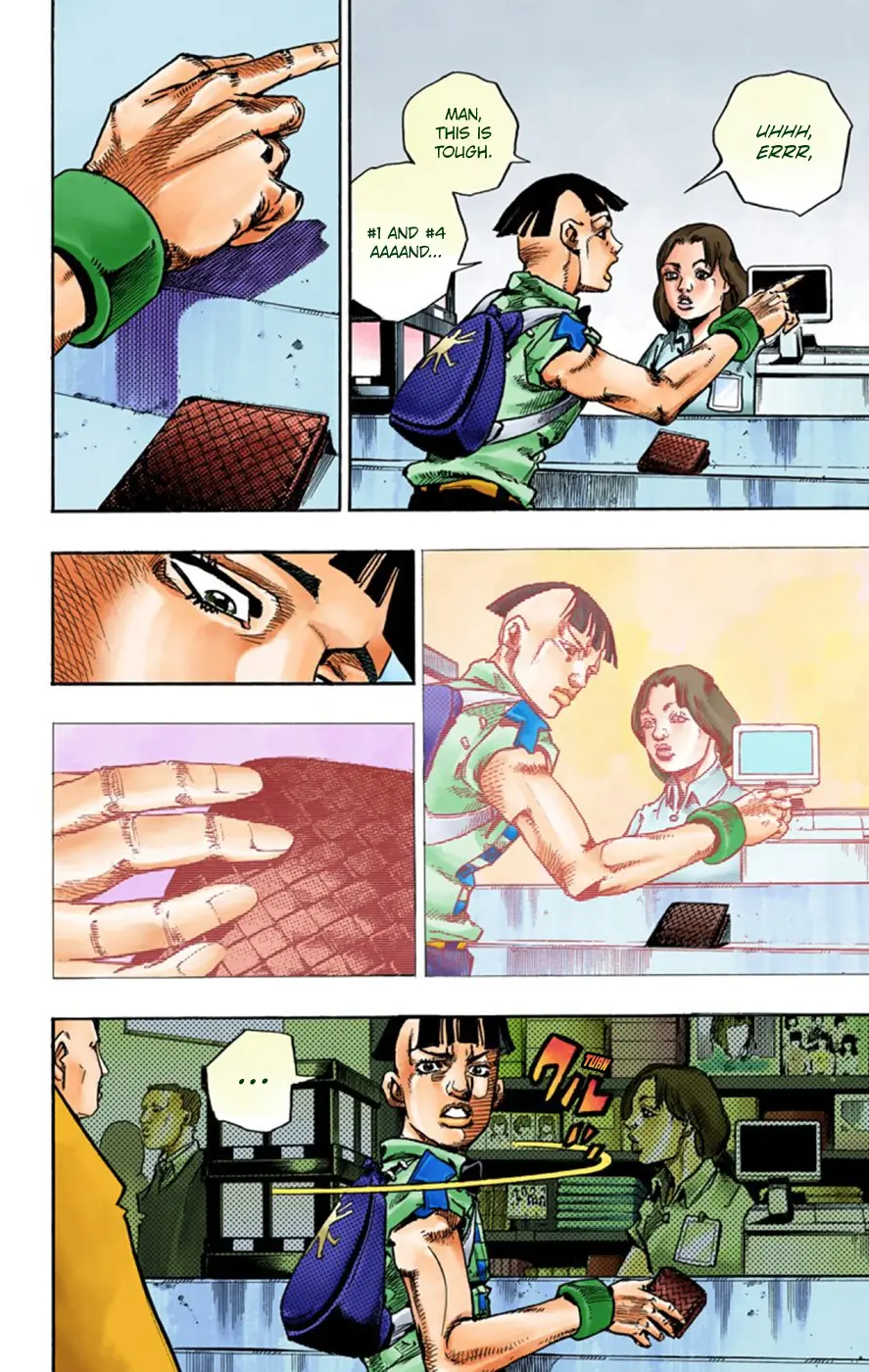 JoJo's Bizarre Adventure, Part 8: JoJolion Colored Manga — Chapter 56 — Page 8