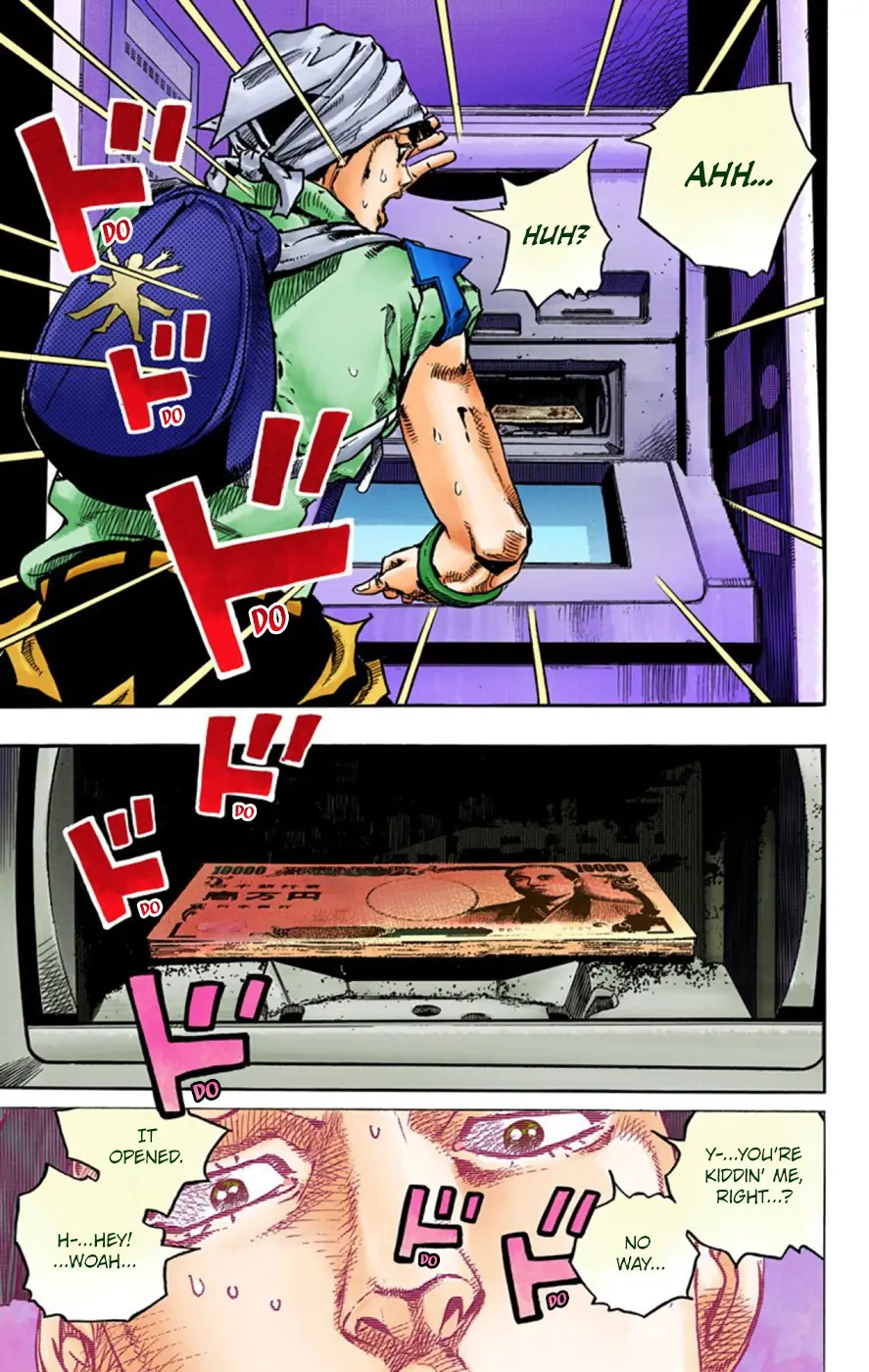 JoJo's Bizarre Adventure, Part 8: JoJolion Colored Manga — Chapter 56 — Page 13