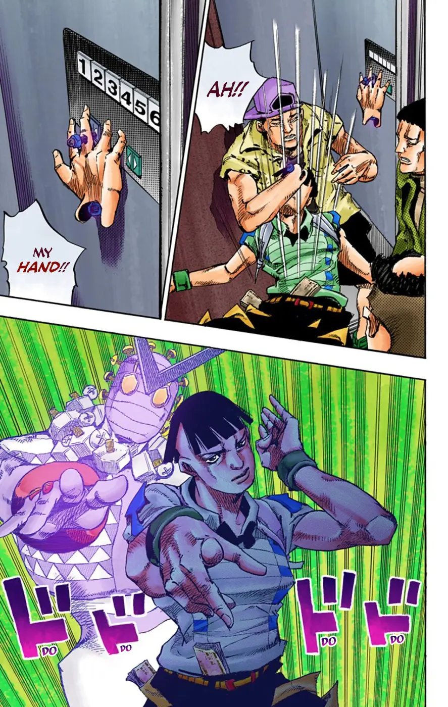 JoJo's Bizarre Adventure, Part 8: JoJolion Colored Manga — Chapter 56 — Page 35