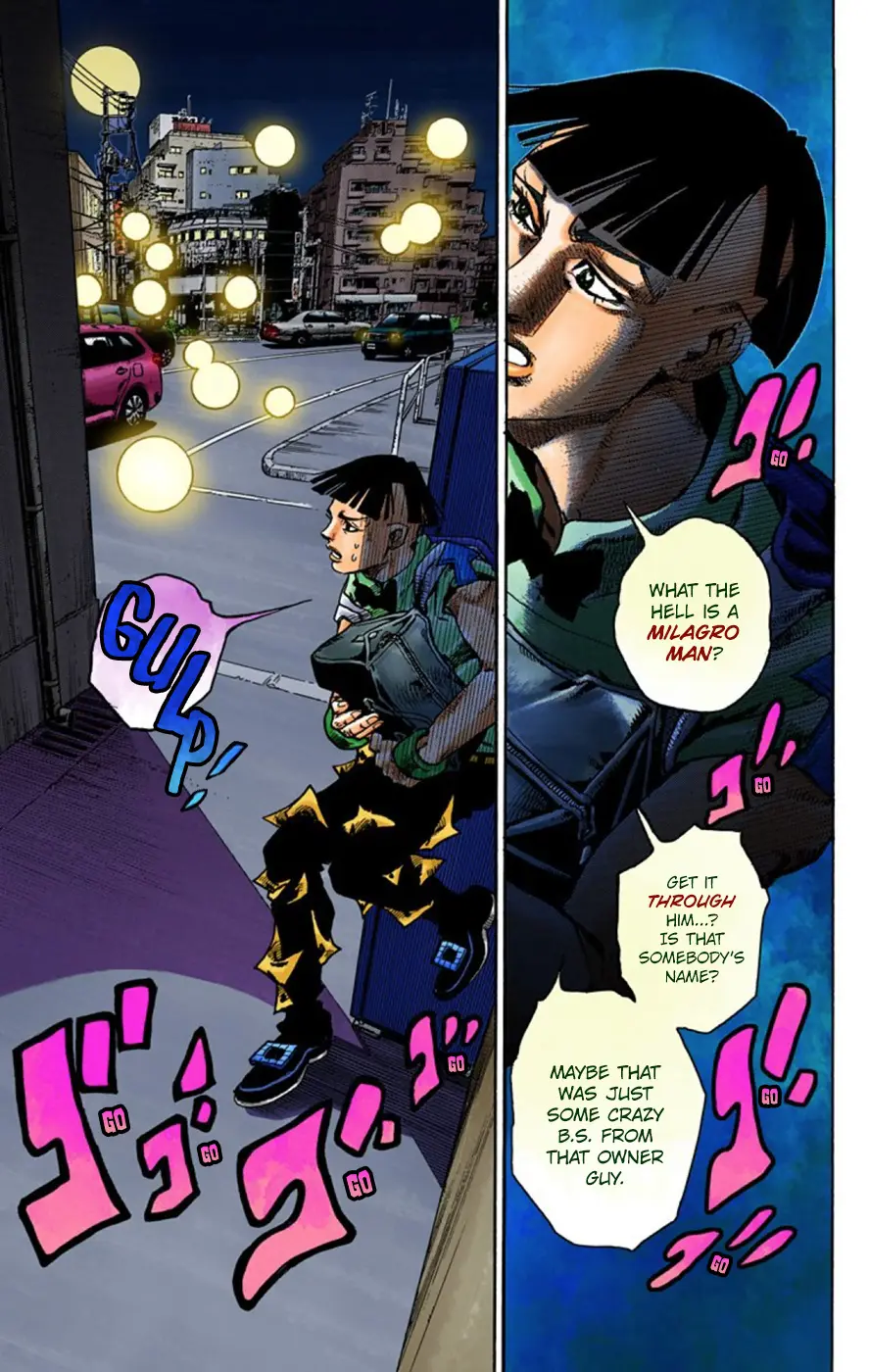 JoJo's Bizarre Adventure, Part 8: JoJolion Colored Manga — Chapter 56 — Page 45